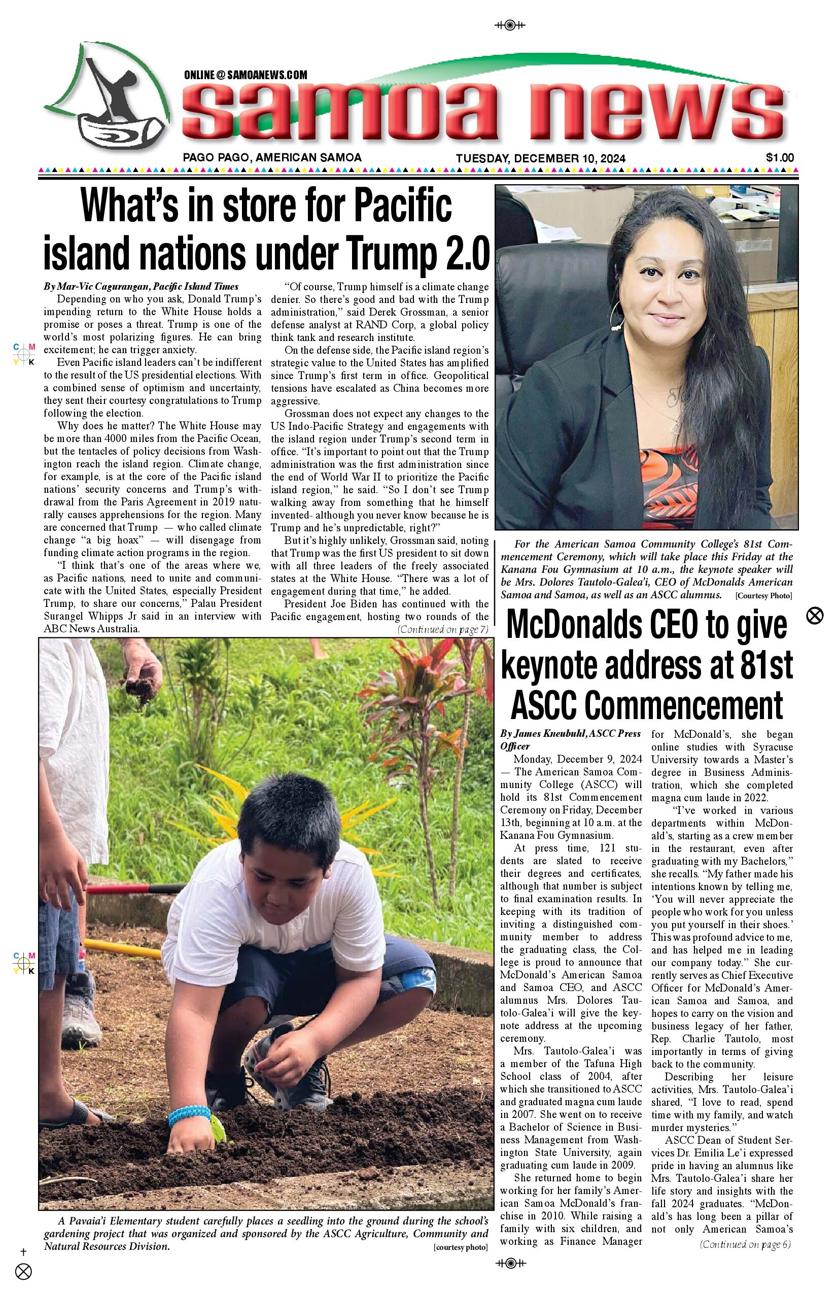 SN News Tuesday December 10, 2024