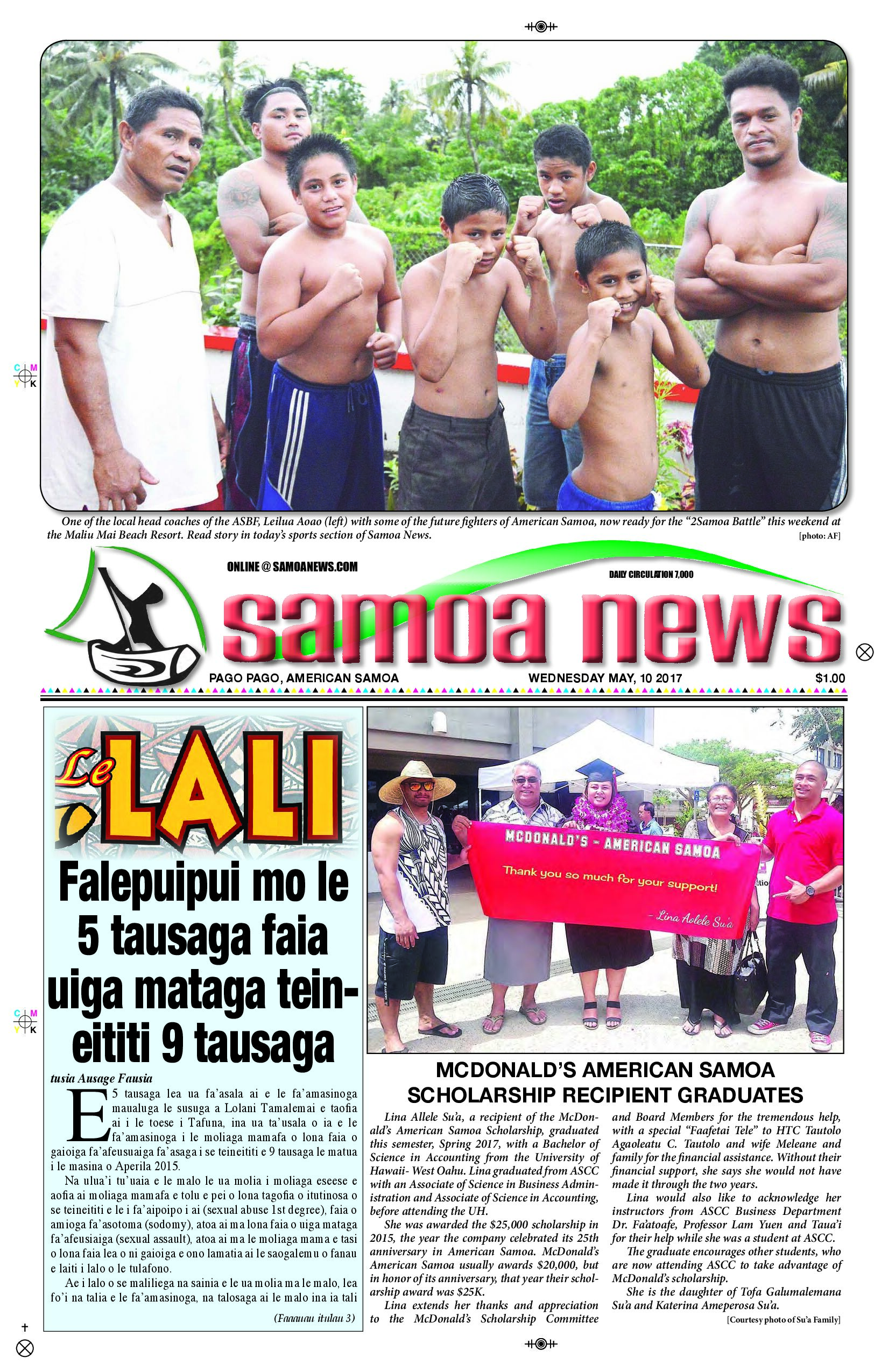 SN News Wednesday May 10, 2017