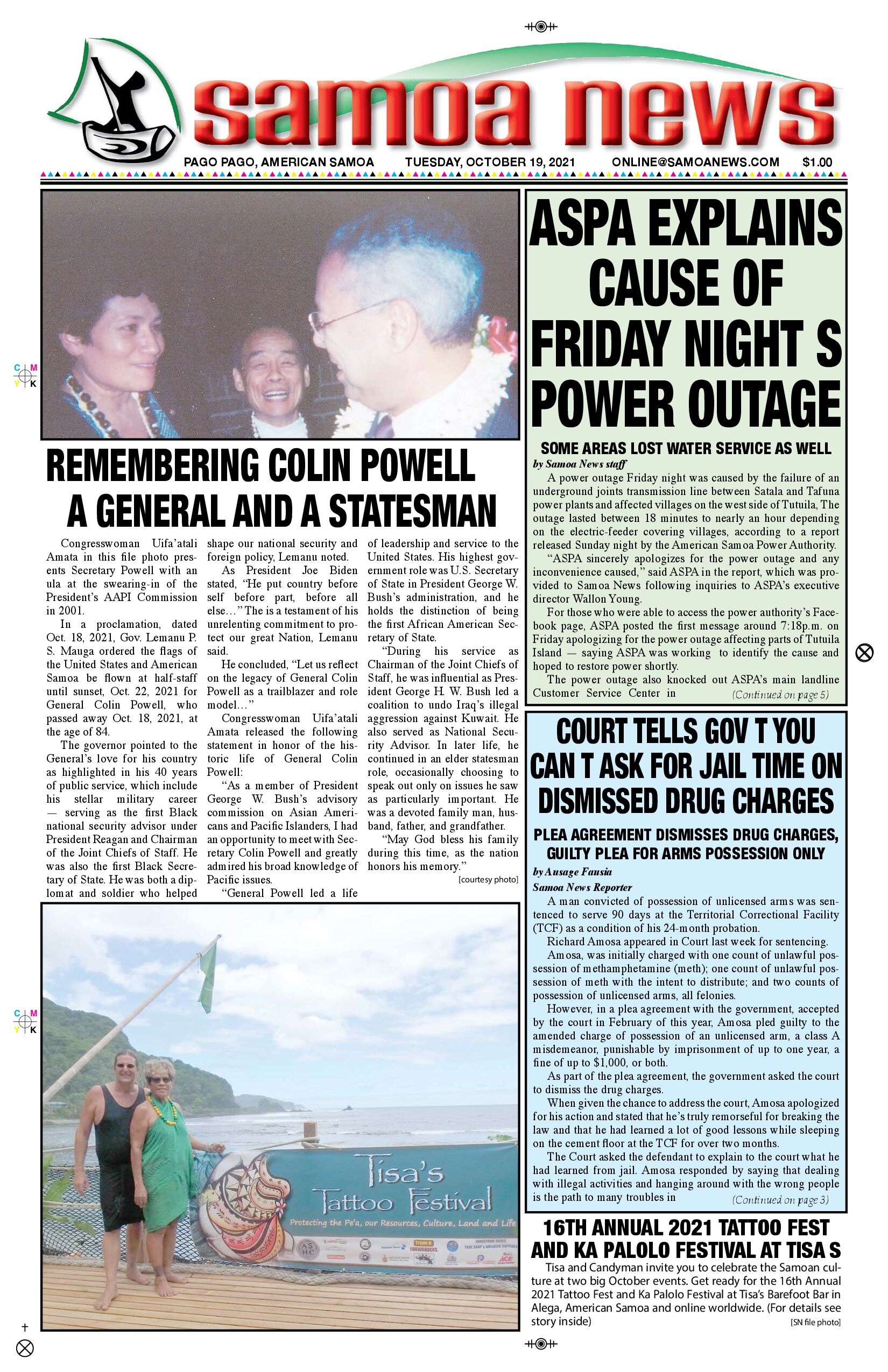 SN News Tuesday, October 19,  2021