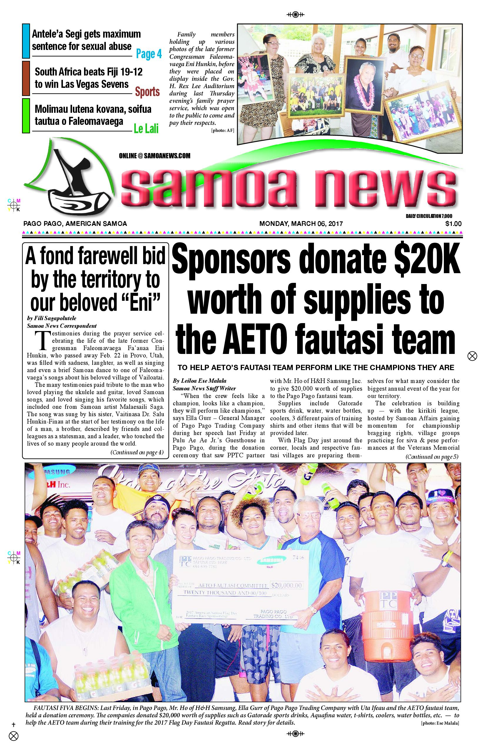 SN News Monday, March 06, 2017