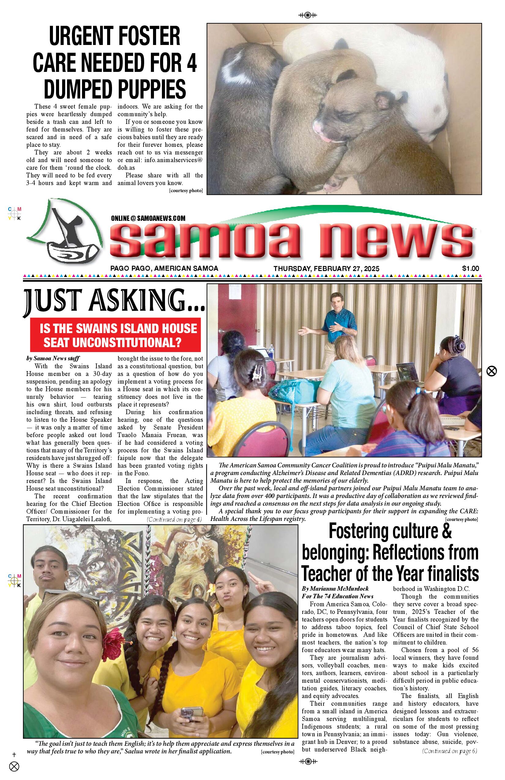 SN News Thursday, February 27, 2025