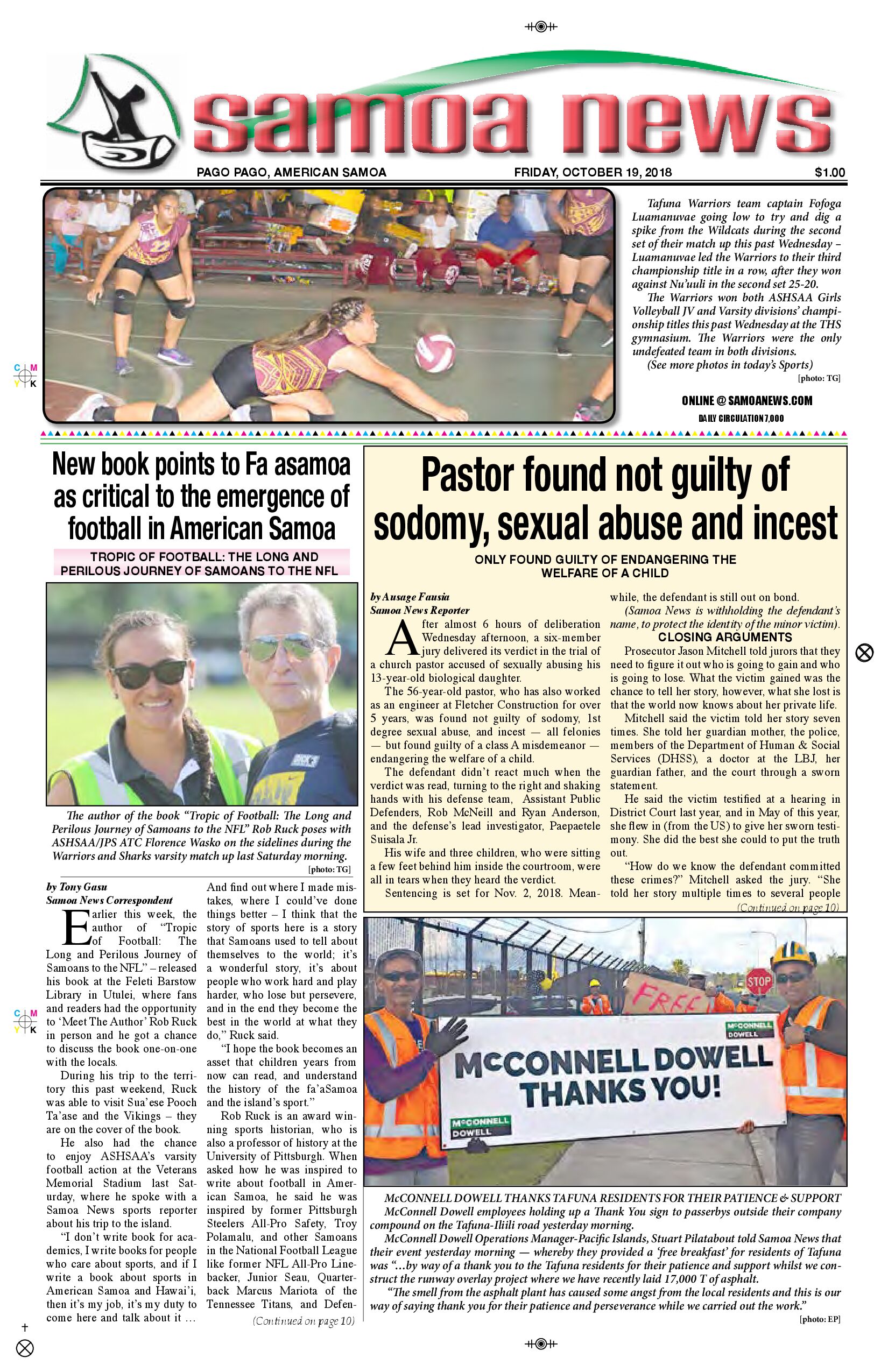 SN News Friday, October 19, 2018