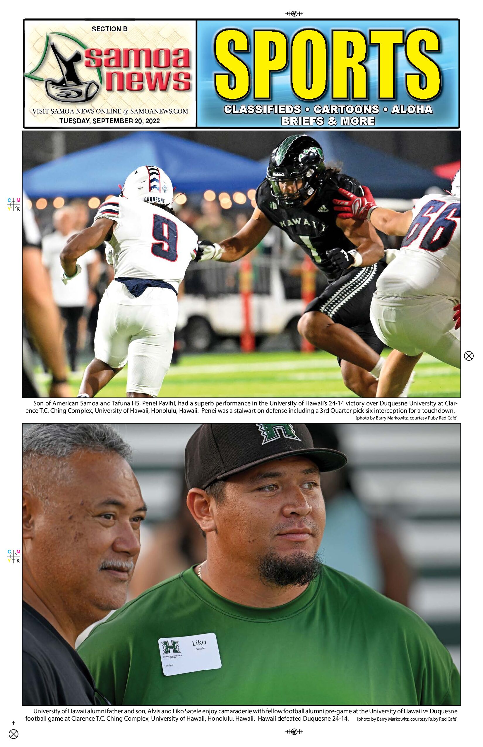 SN Sports Tuesday, Sept. 20, 2022