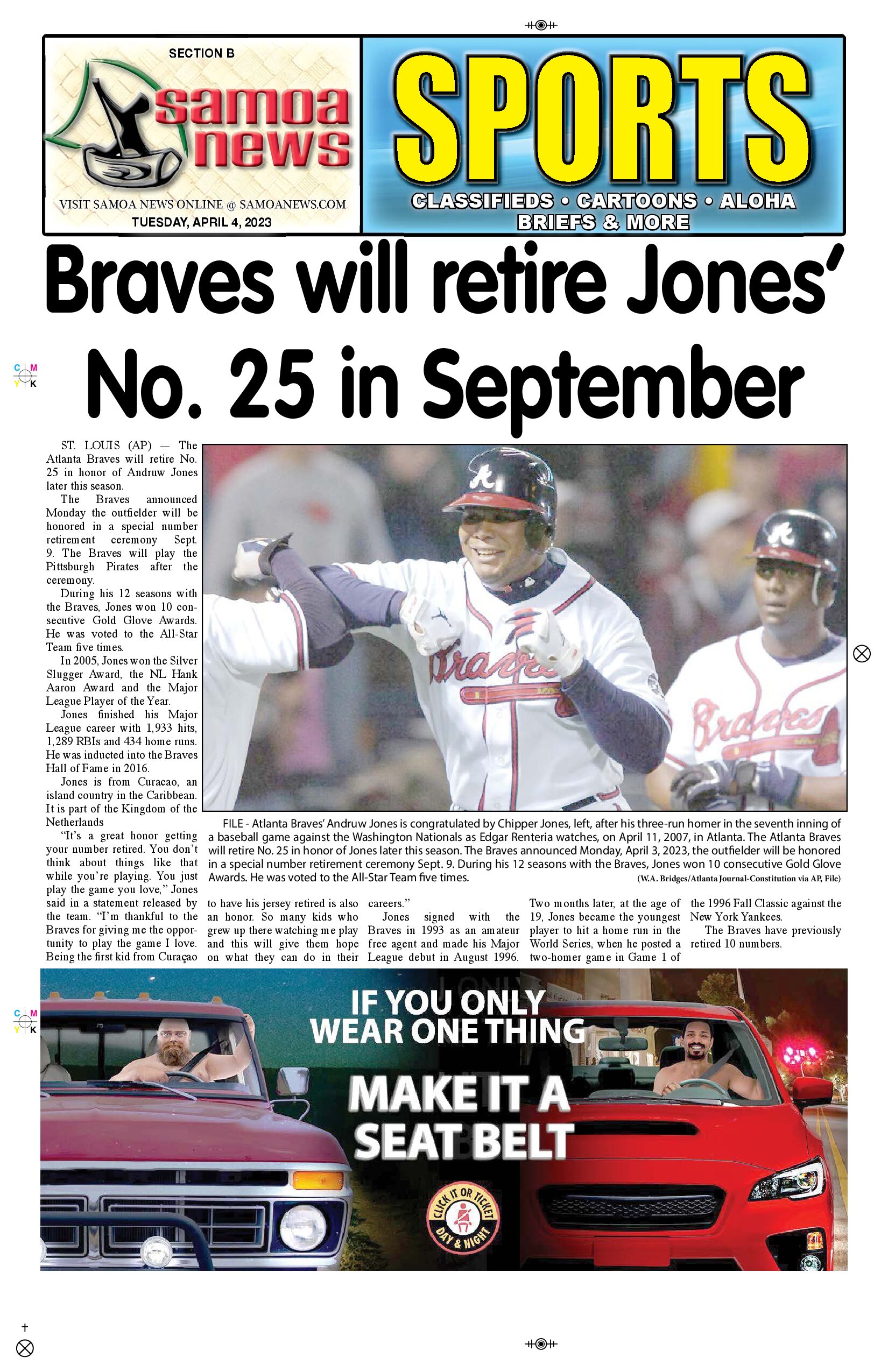 SN Sports Tuesday, April 04, 2023