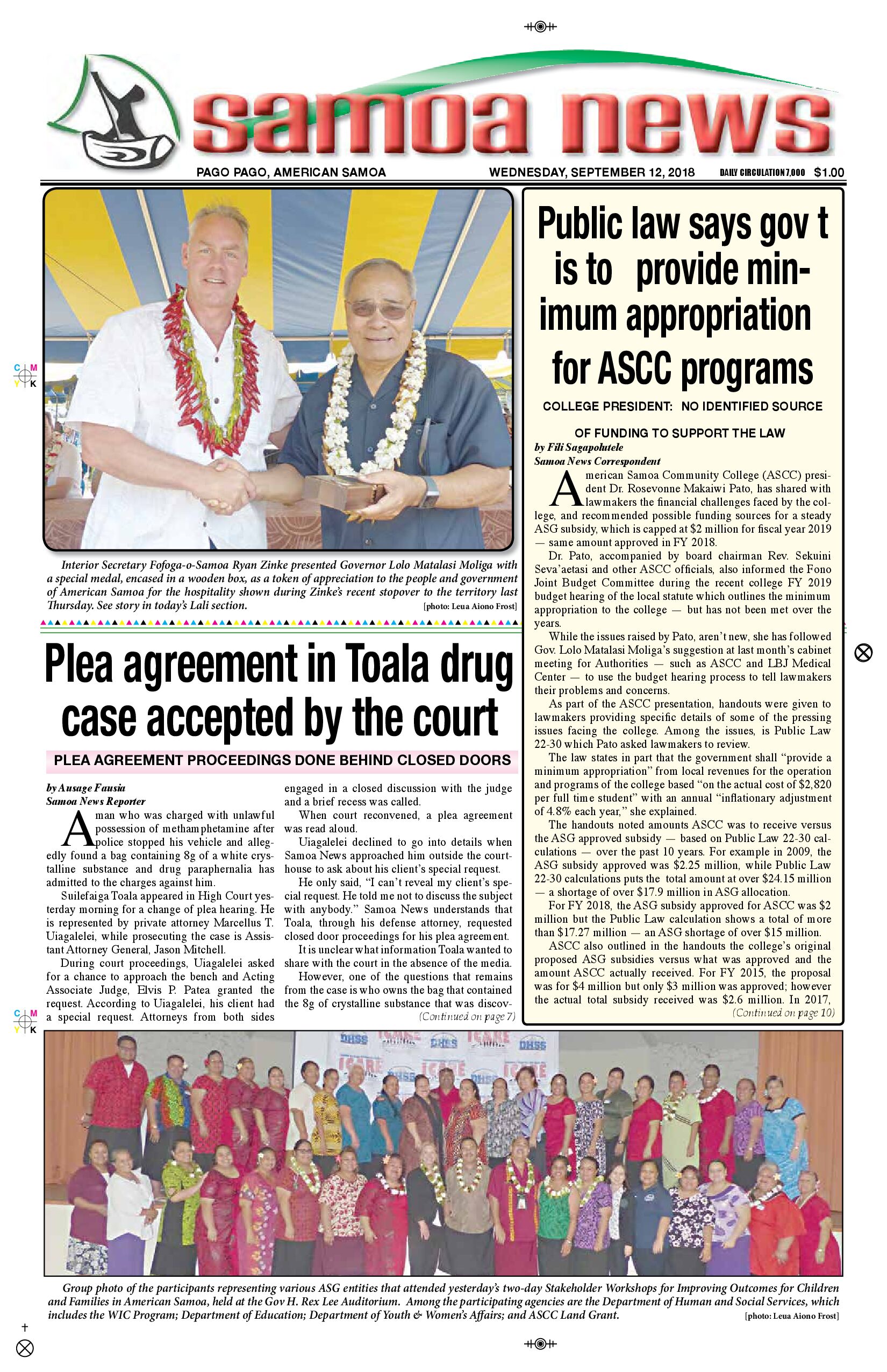 SN News Wednesday, September 12, 2018