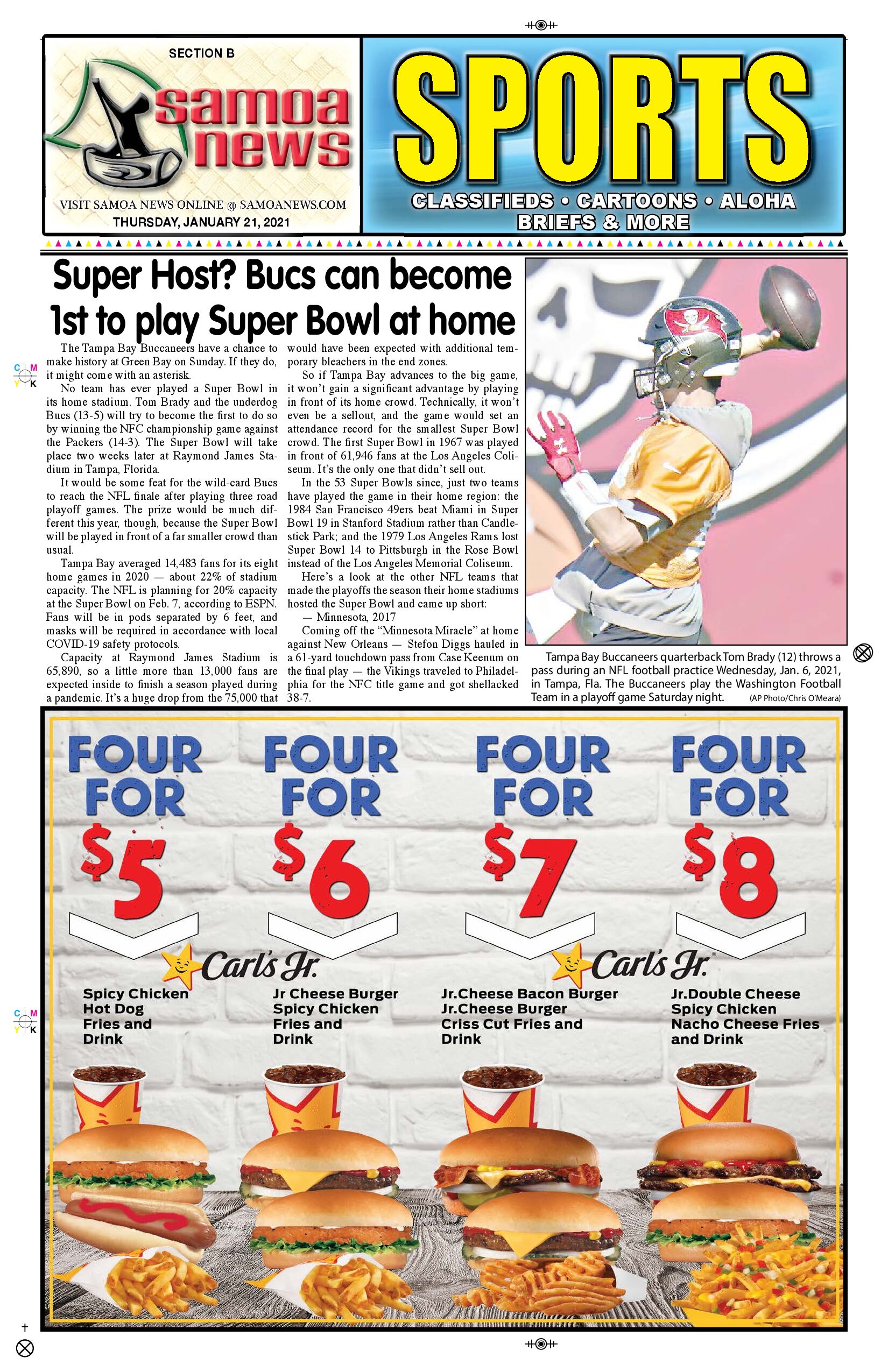 SN Sports Thursday, Jan. 21, 2021