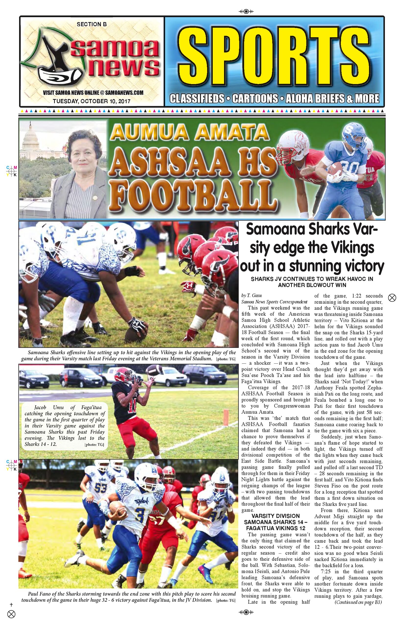 SN Sports Tuesday Oct. 10, 2017