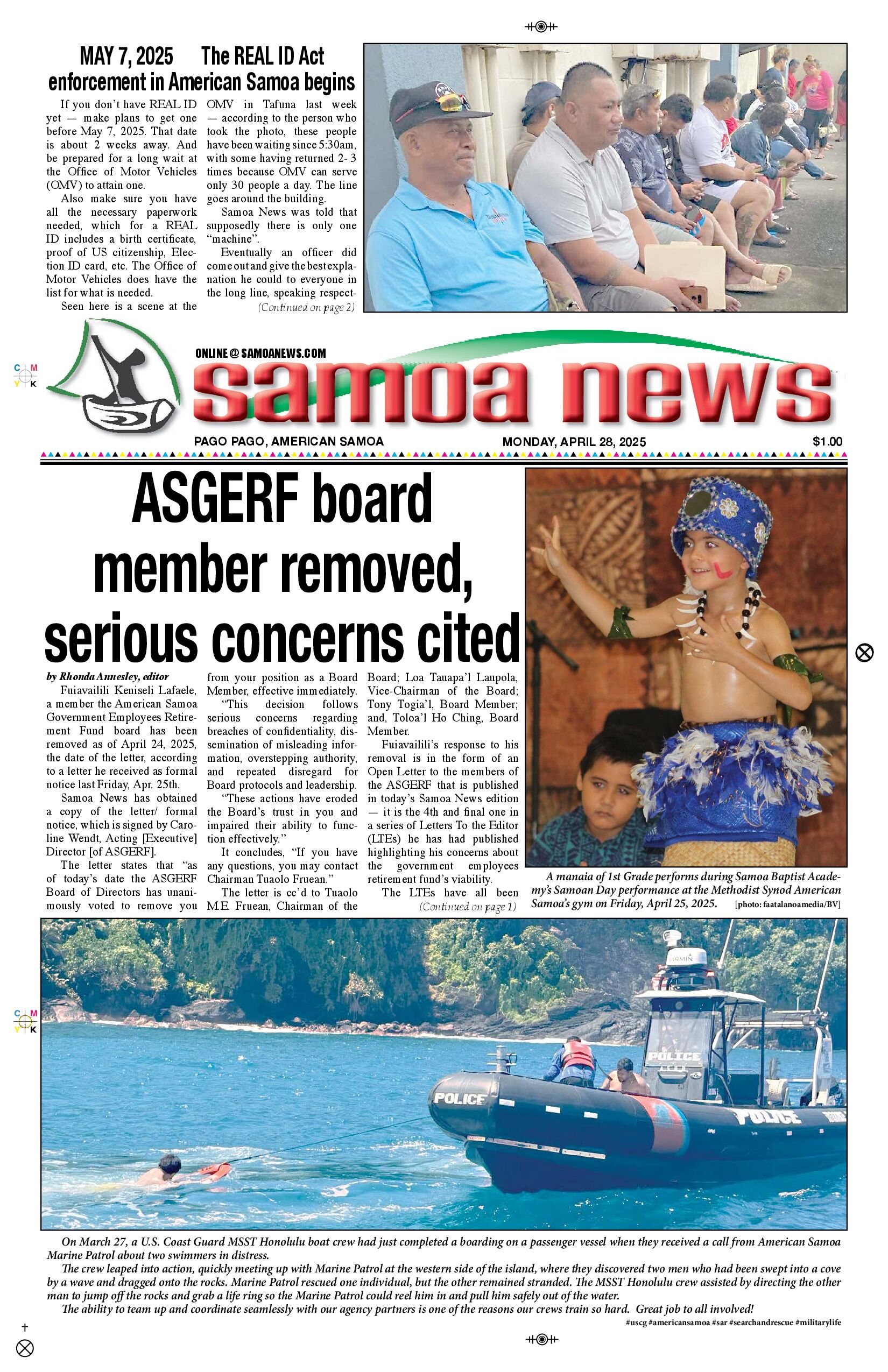 SN News Monday, April 28, 2025