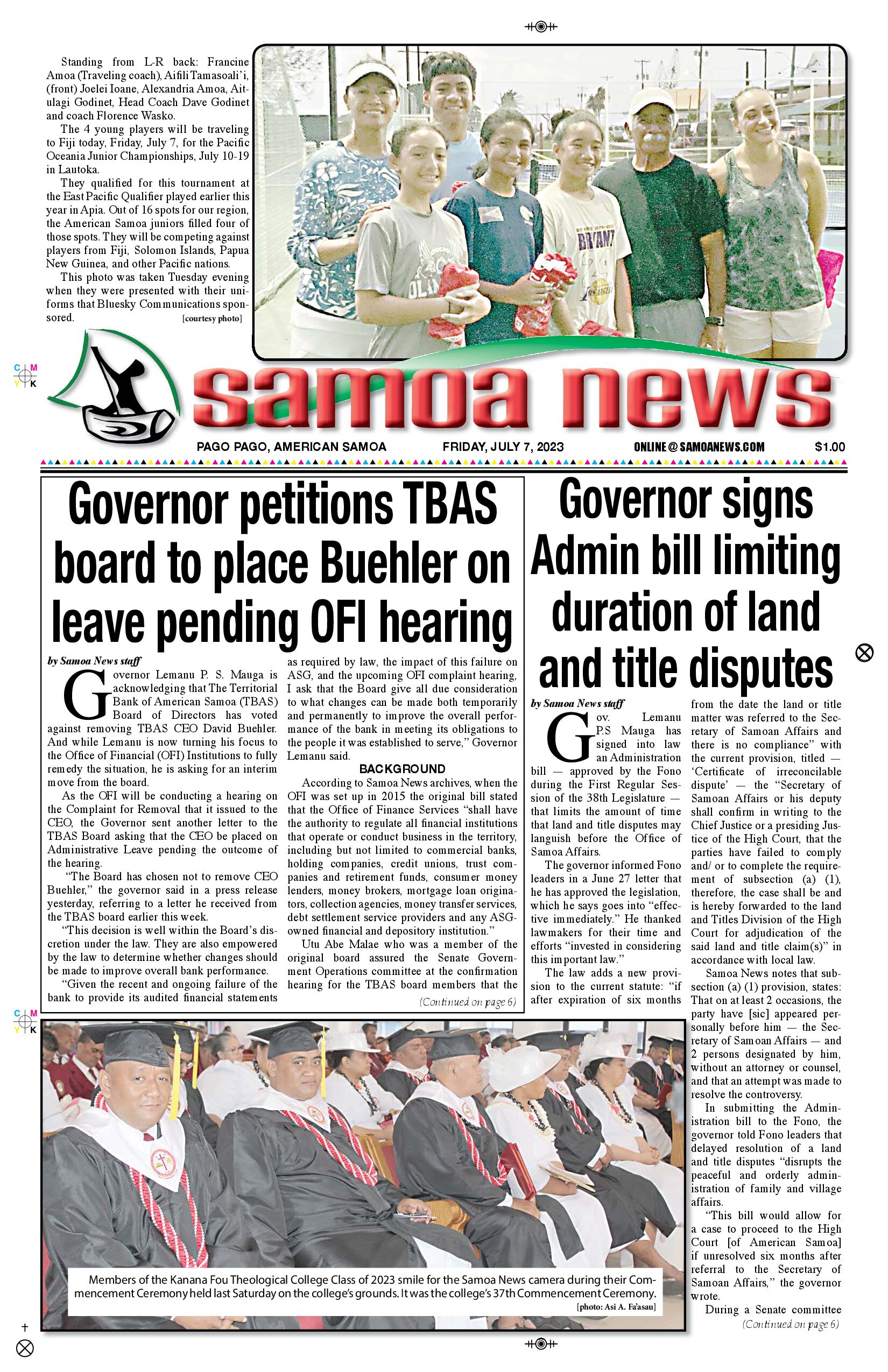 SN News Friday, July 07, 2023