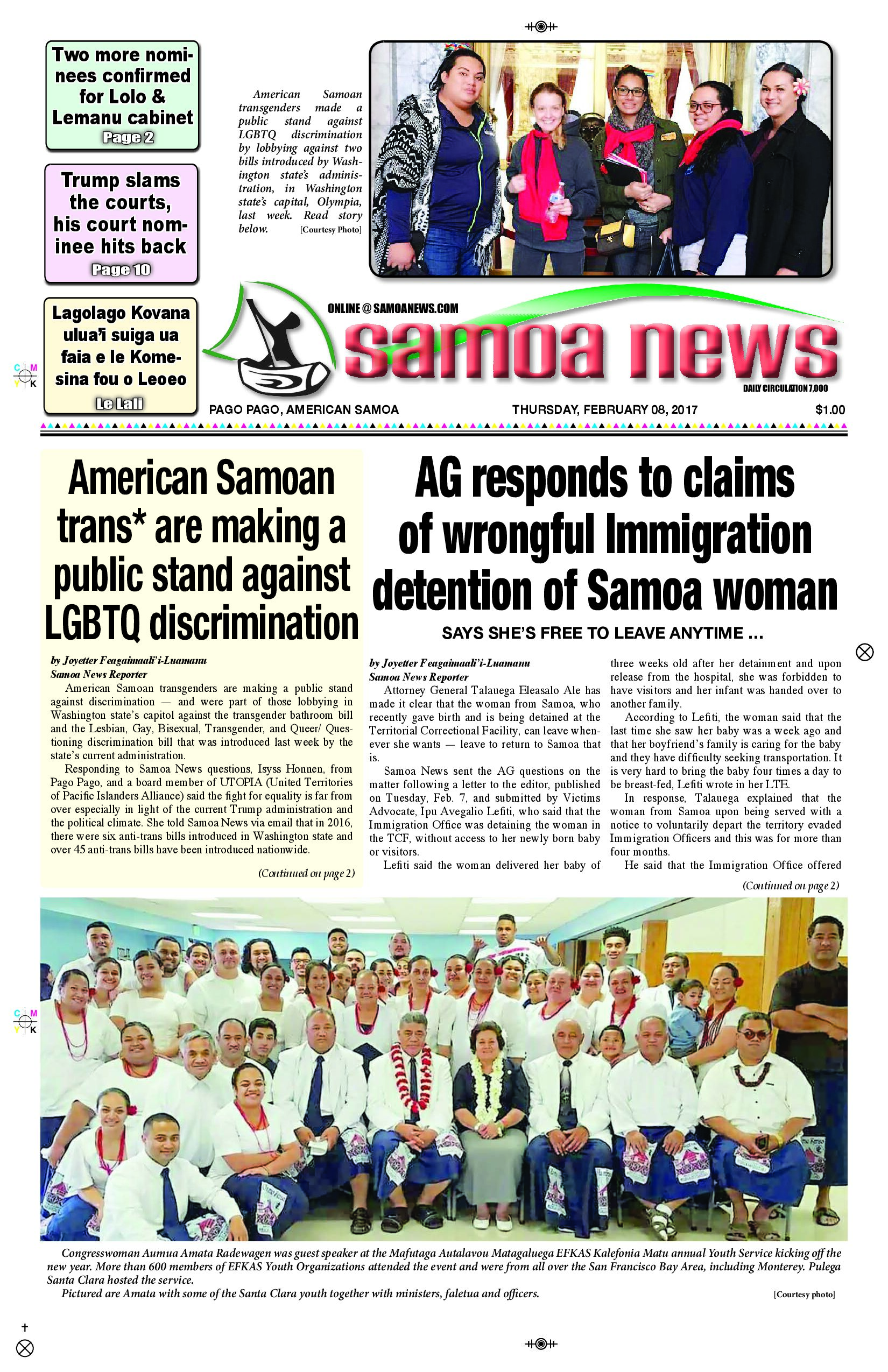 SN News Thursday, Feb. 9, 2017