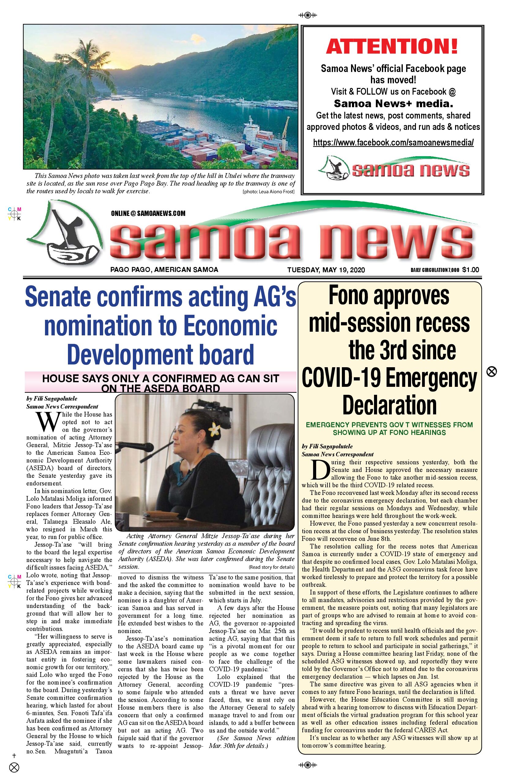 SN News Tuesday, May 19, 2020