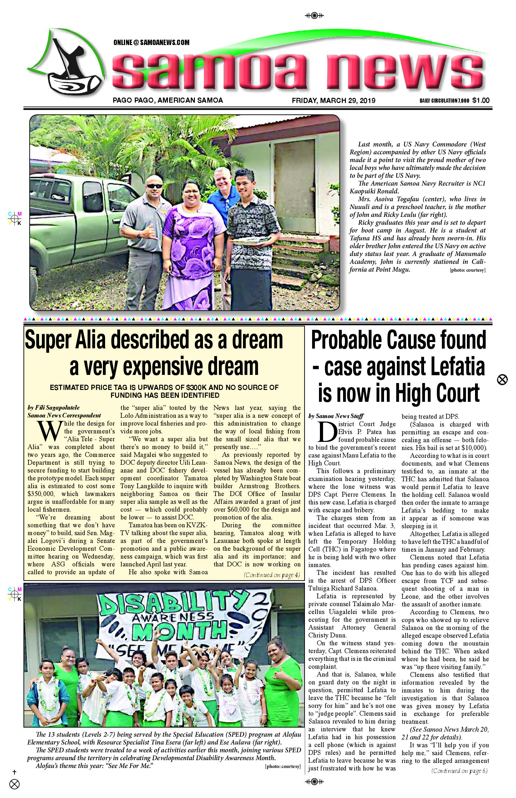 SN News Friday, March 29, 2019