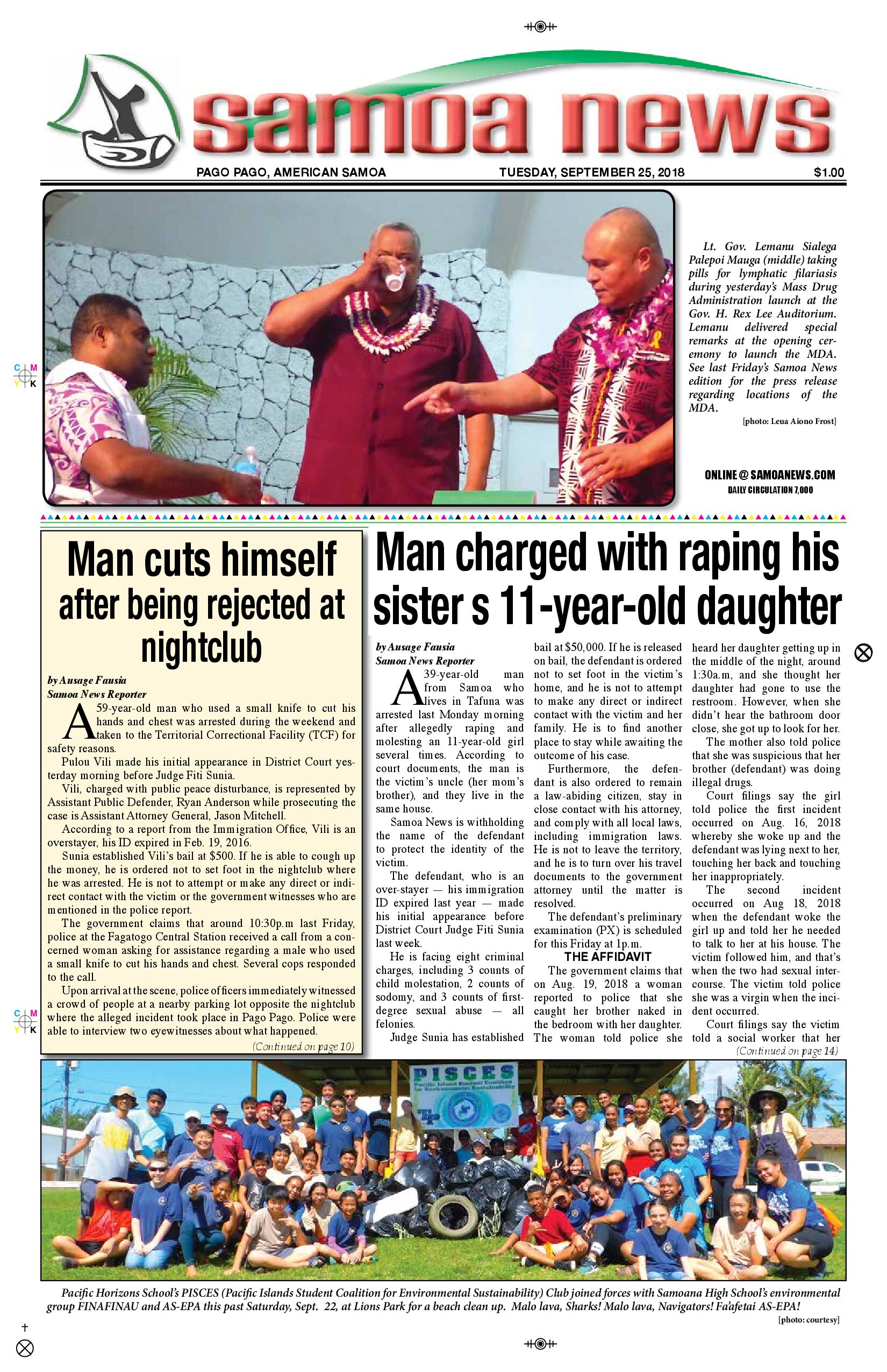 SN News Tuesday, September 25, 2018