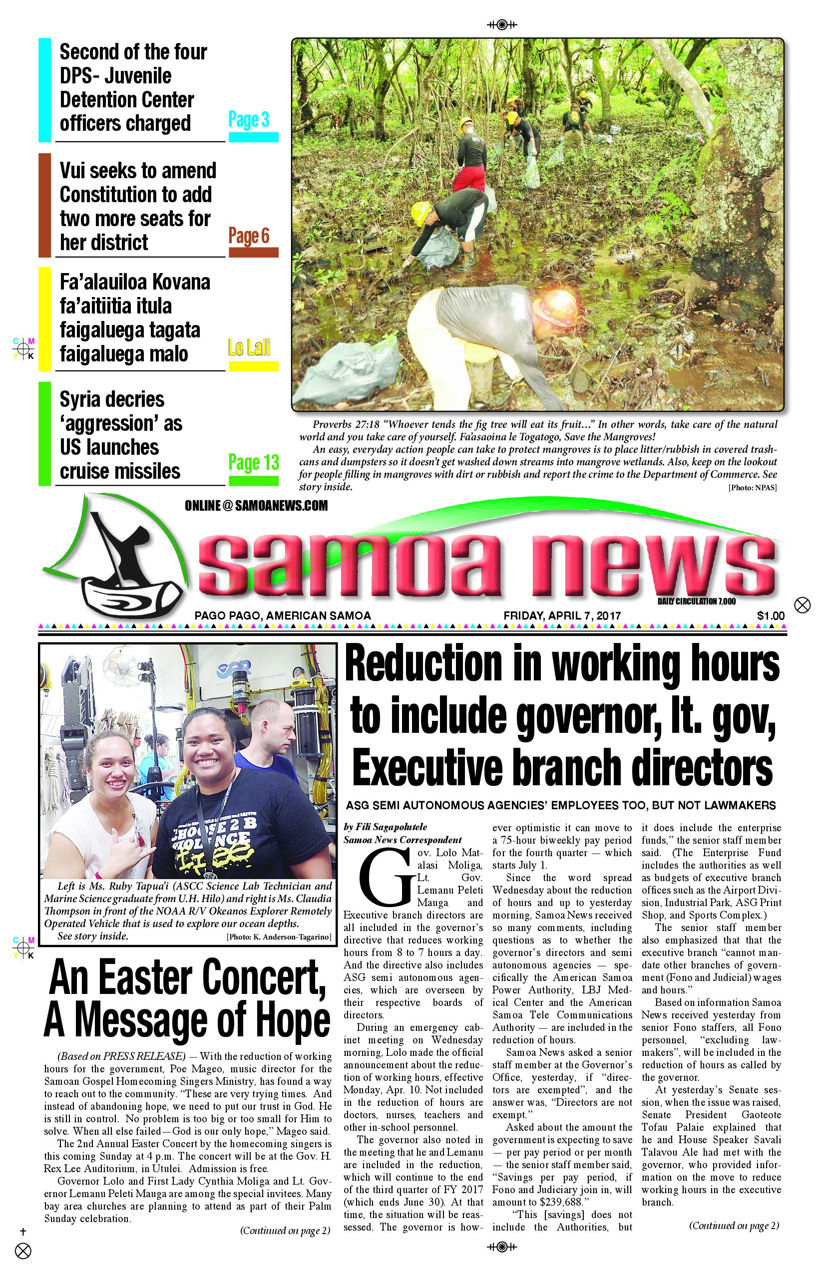 SN News Friday, April 7, 2017