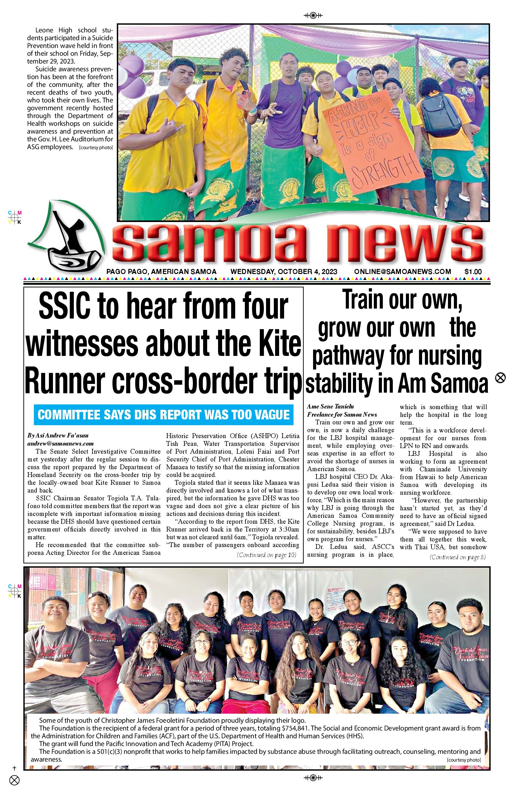 SN News Wednesday, October 04, 2023