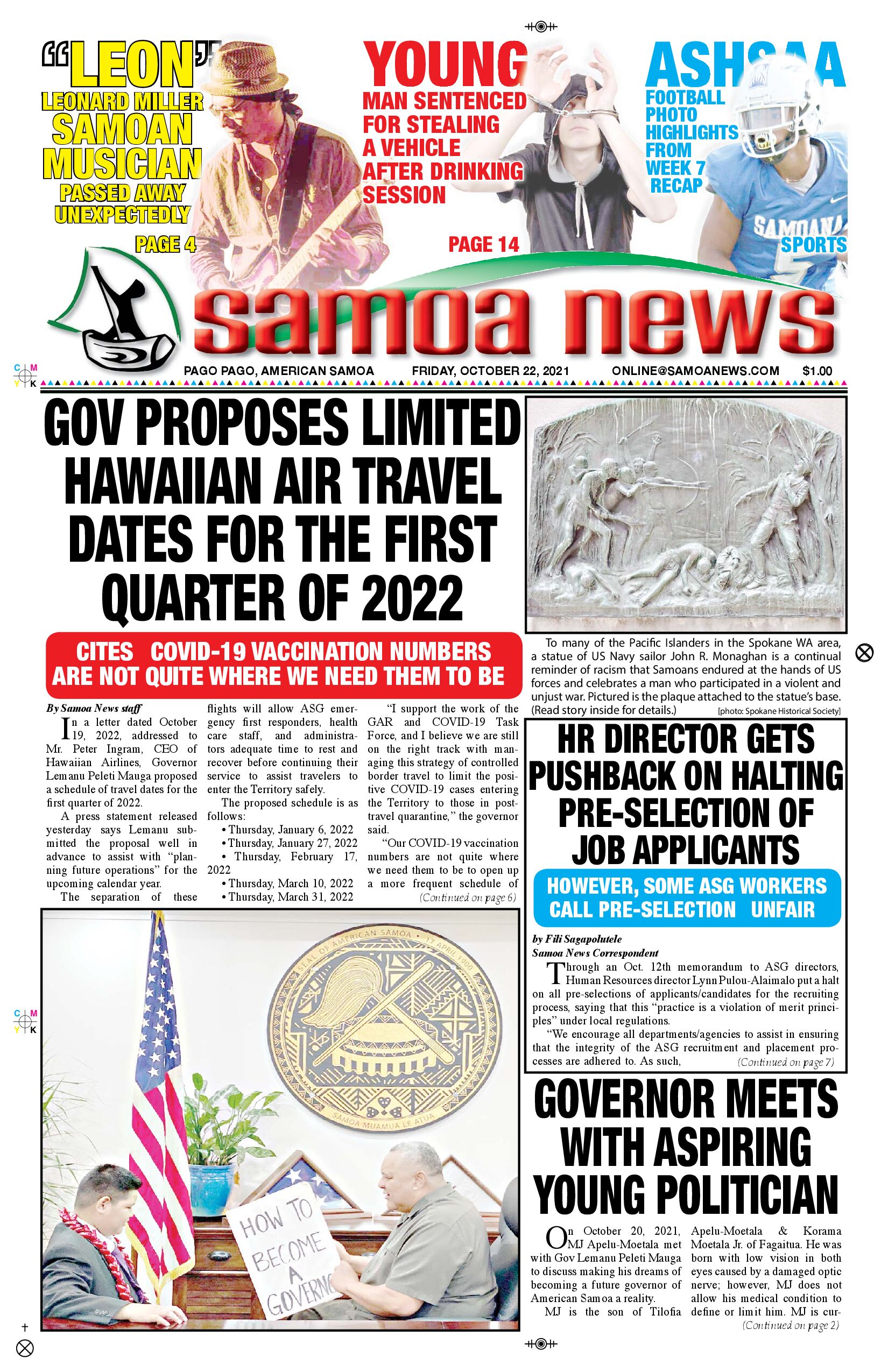 SN News Friday, October 22, 2021