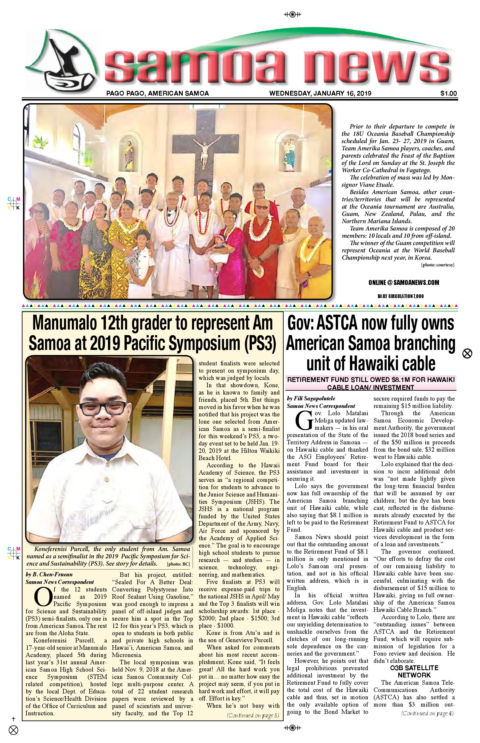 SN News Wednesday, January 16, 2019