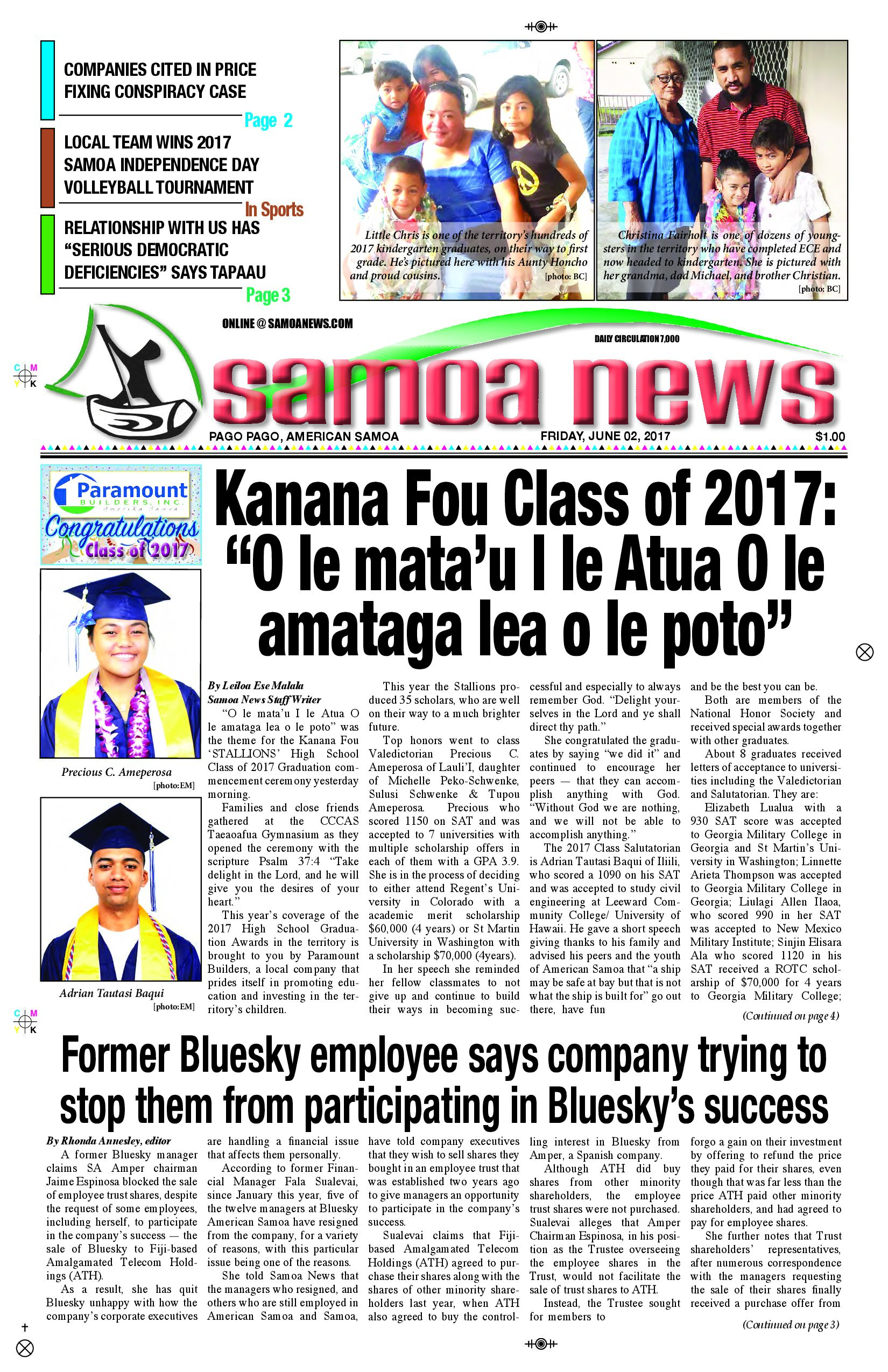 SN News Friday, June 2, 2017