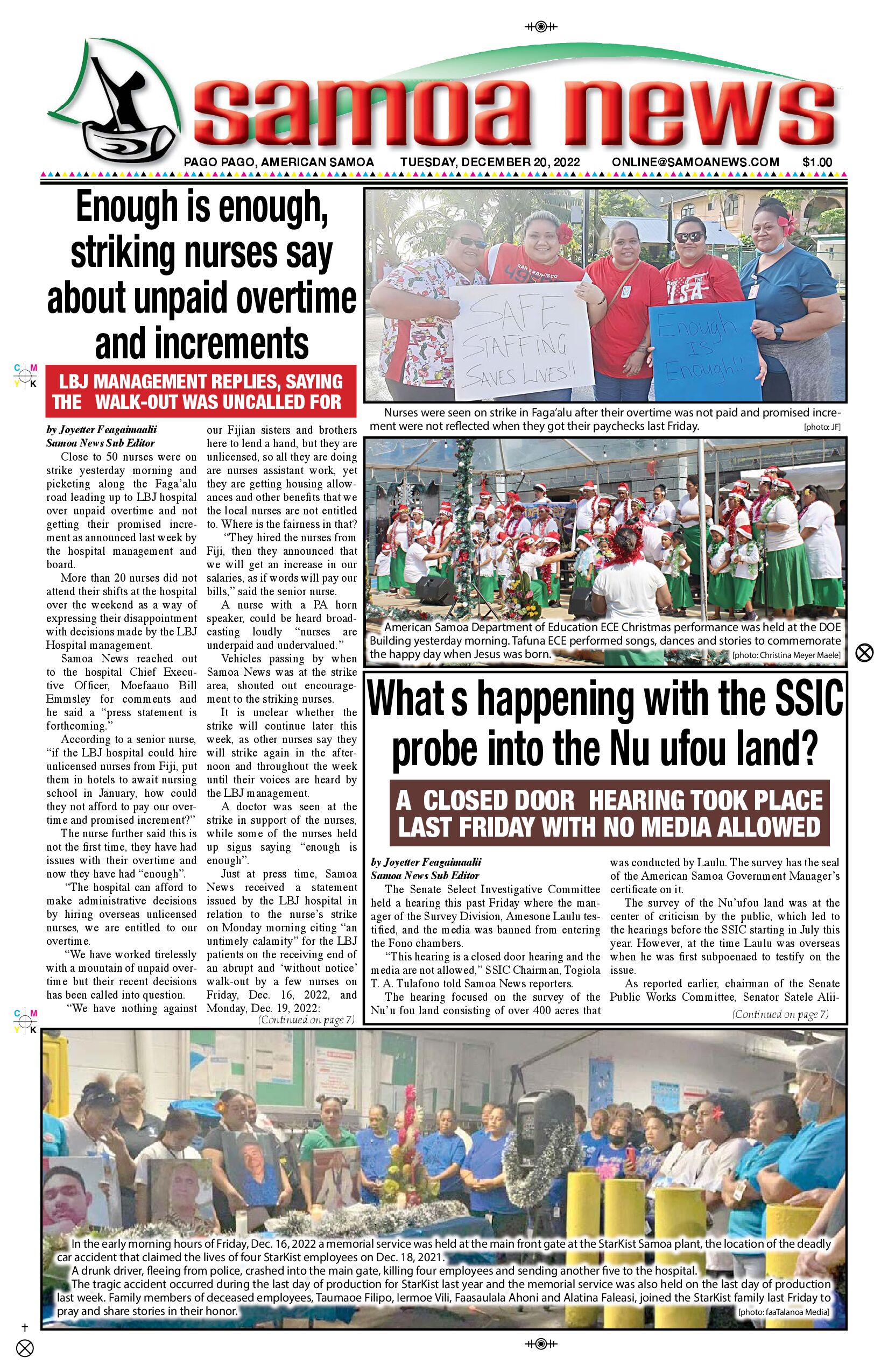 SN News Tuesday, December 20, 2022