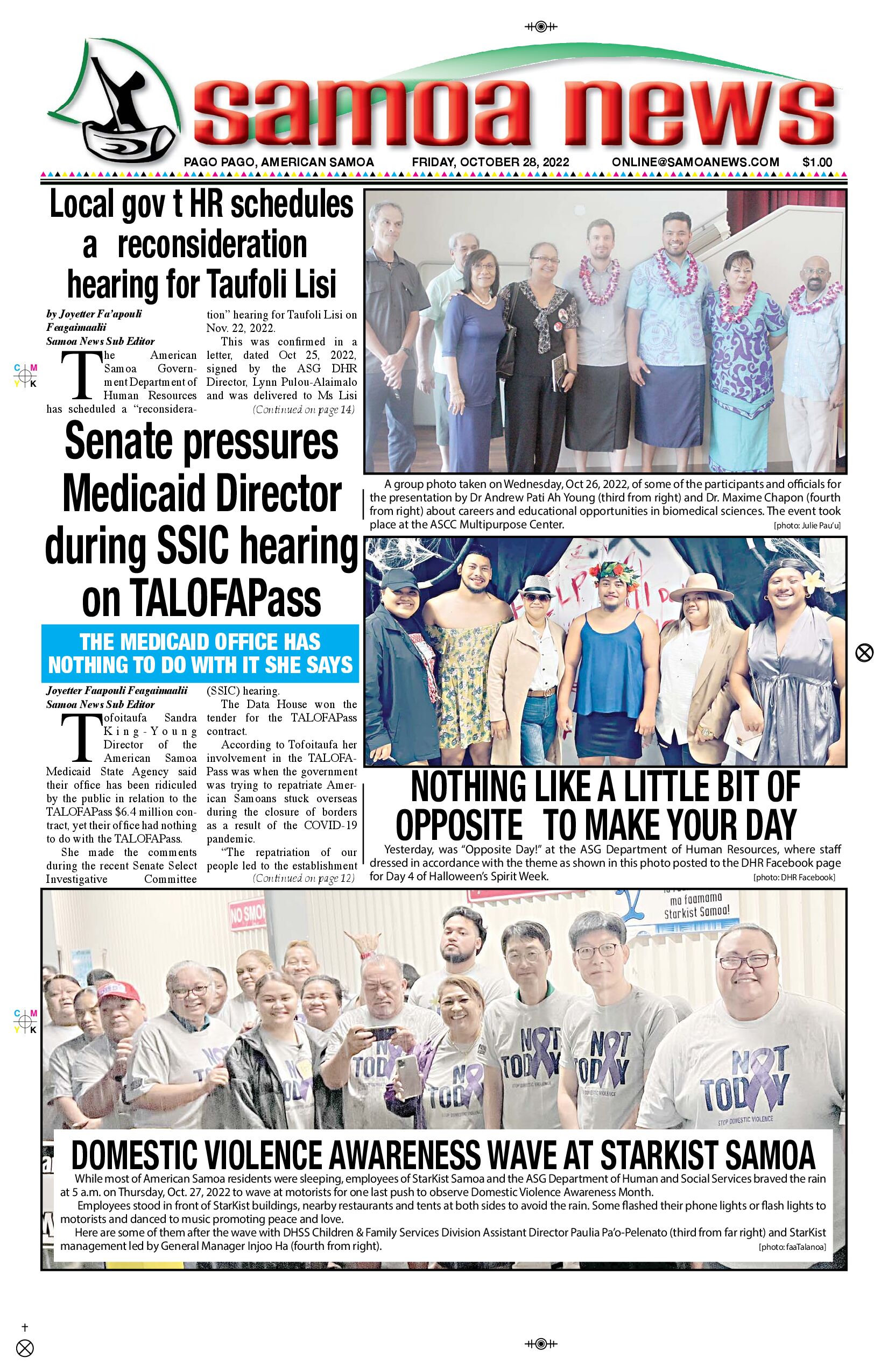 SN News Friday, Ocober 28, 2022