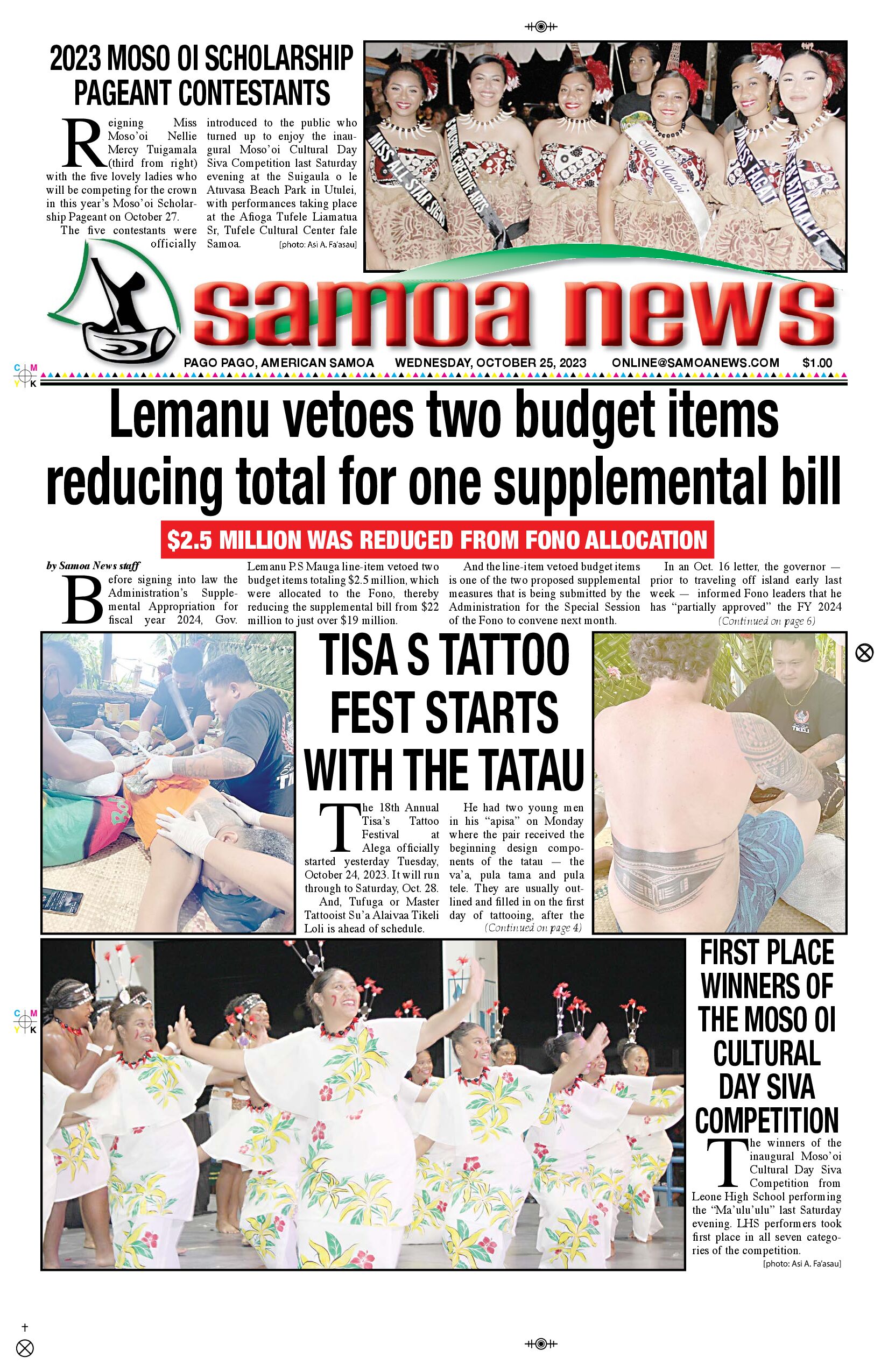 SN News Wednesday, October 25, 2023