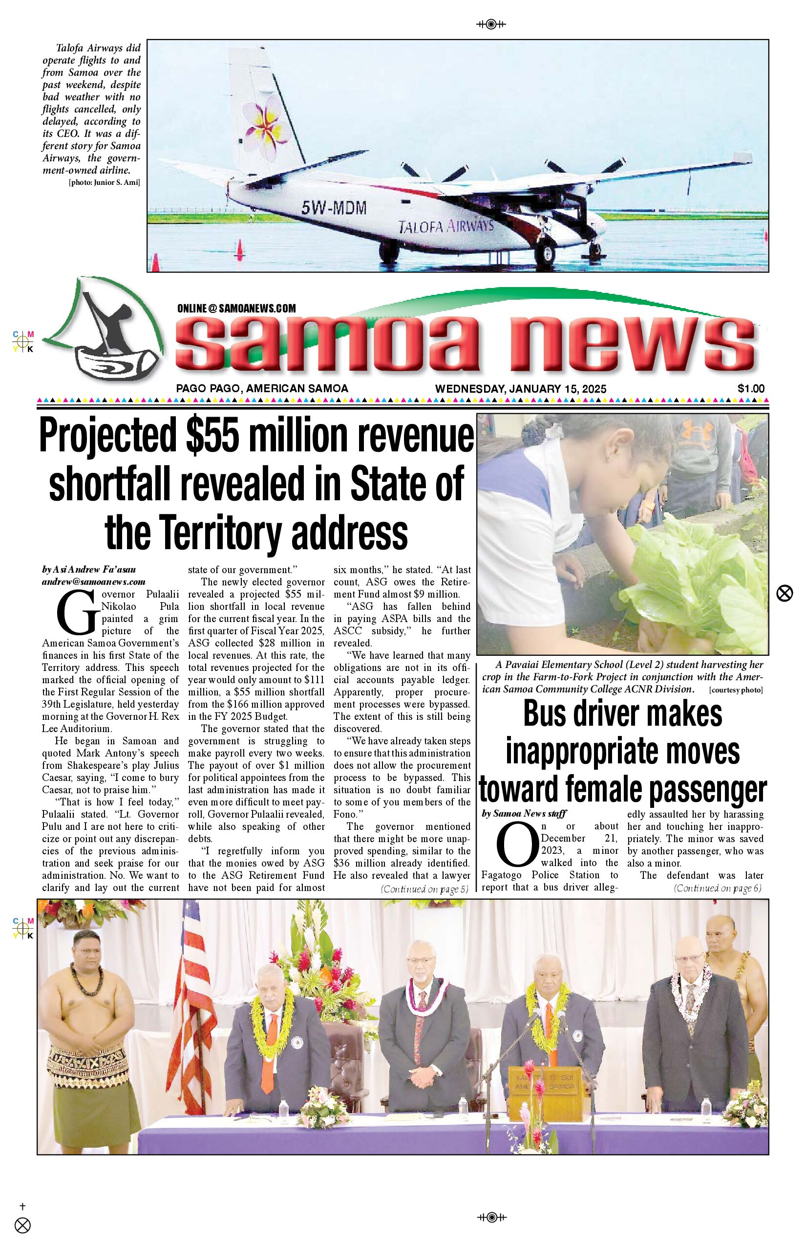 SN News Wednesday, January 15, 2025