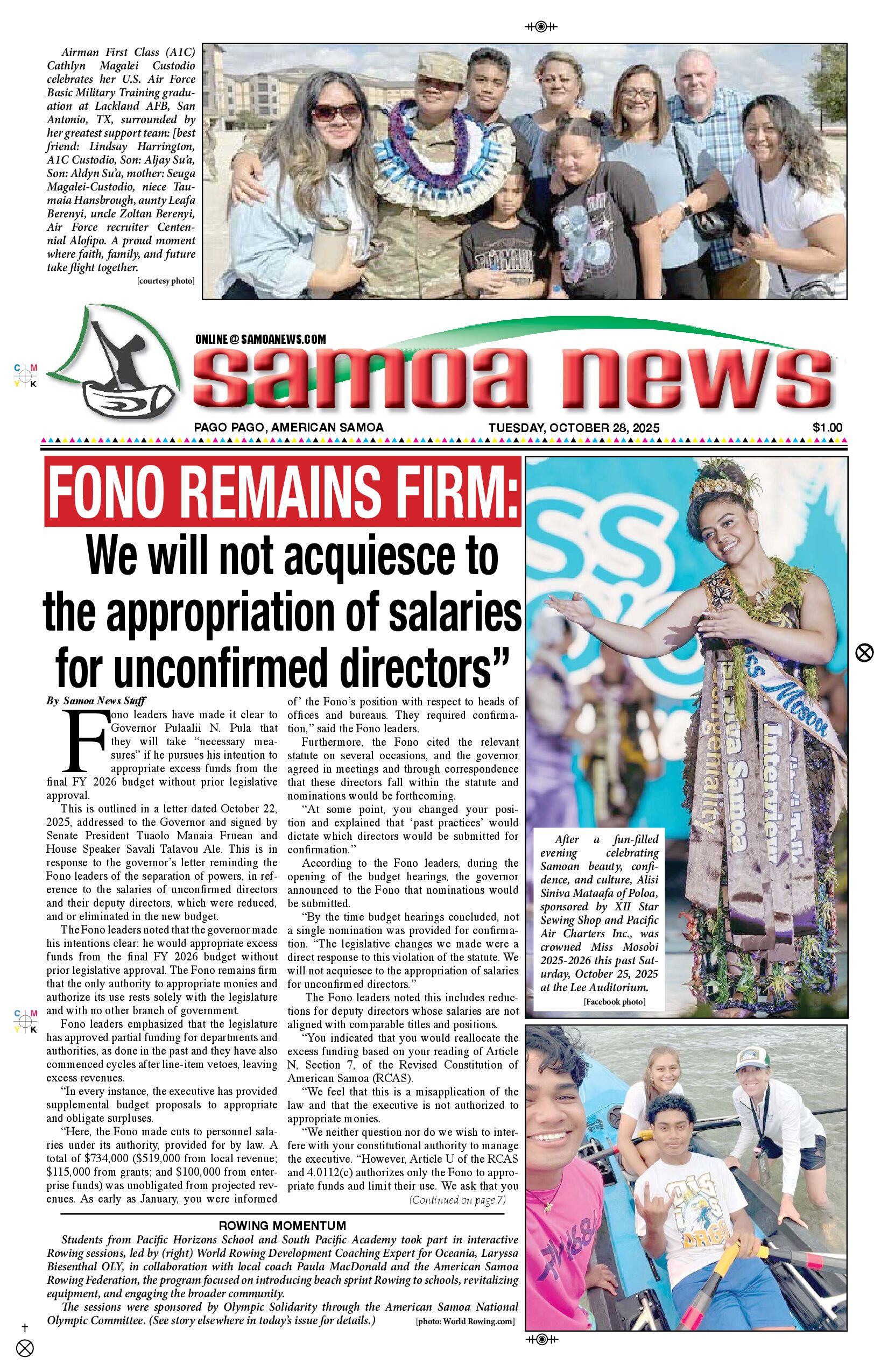 SN News Tuesday, October 28, 2025