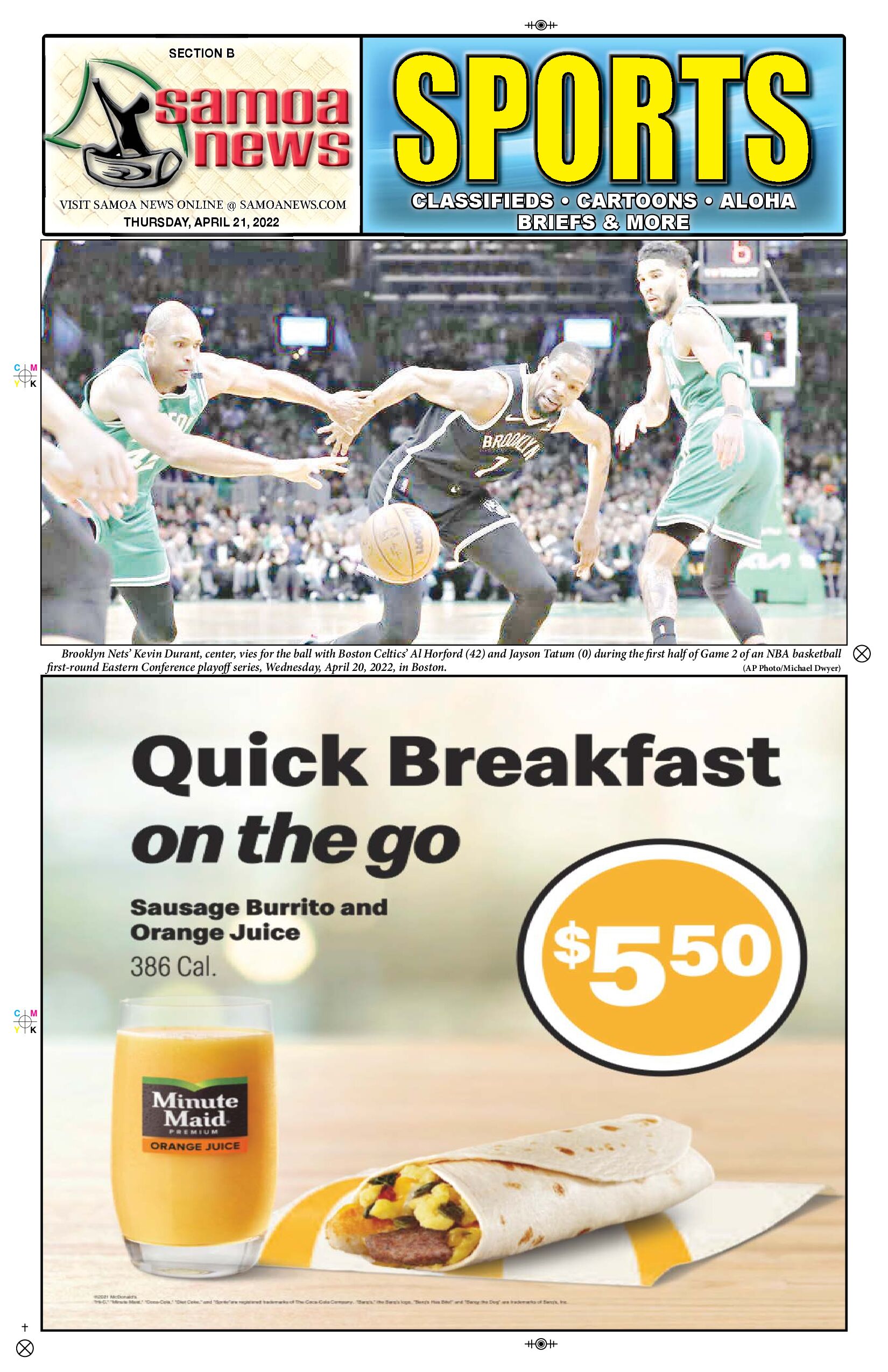 SN Sports Thursday, April 21, 2022