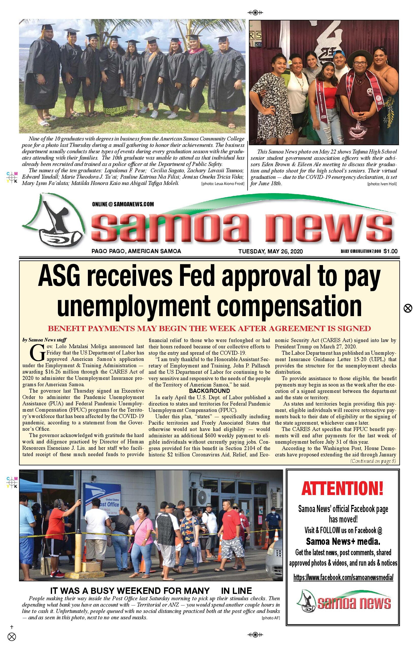 SN News Tuesday, May 26, 2020