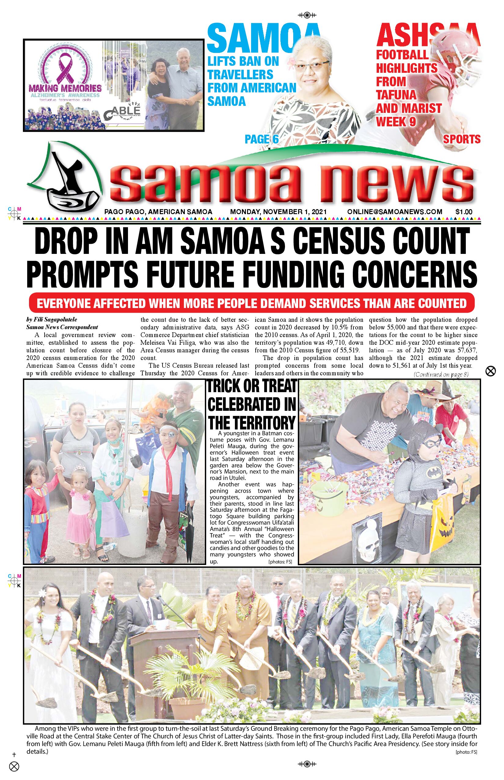 SN News Monday, November 01, 2021