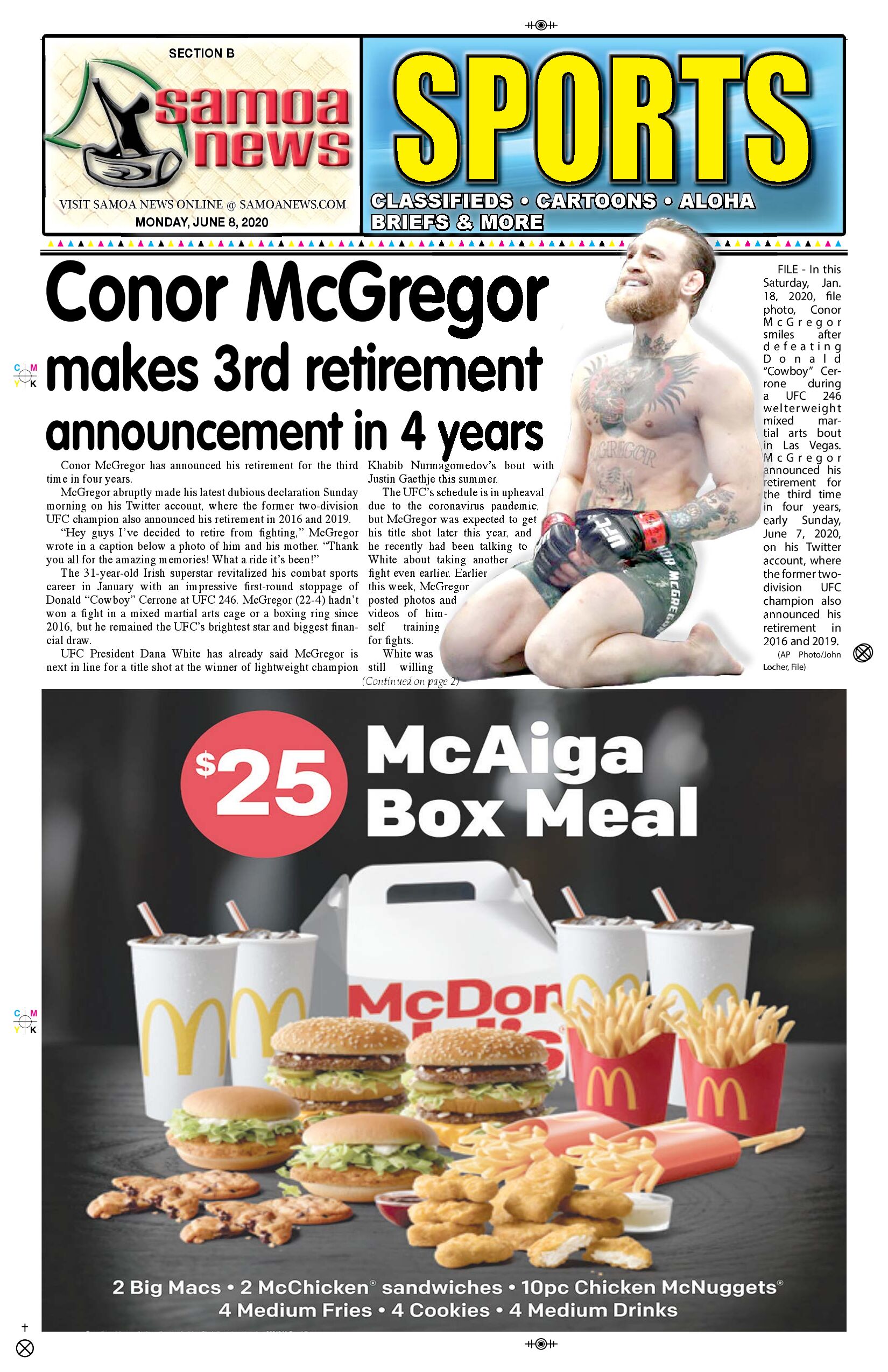 SN Sports Monday, June 08, 2020