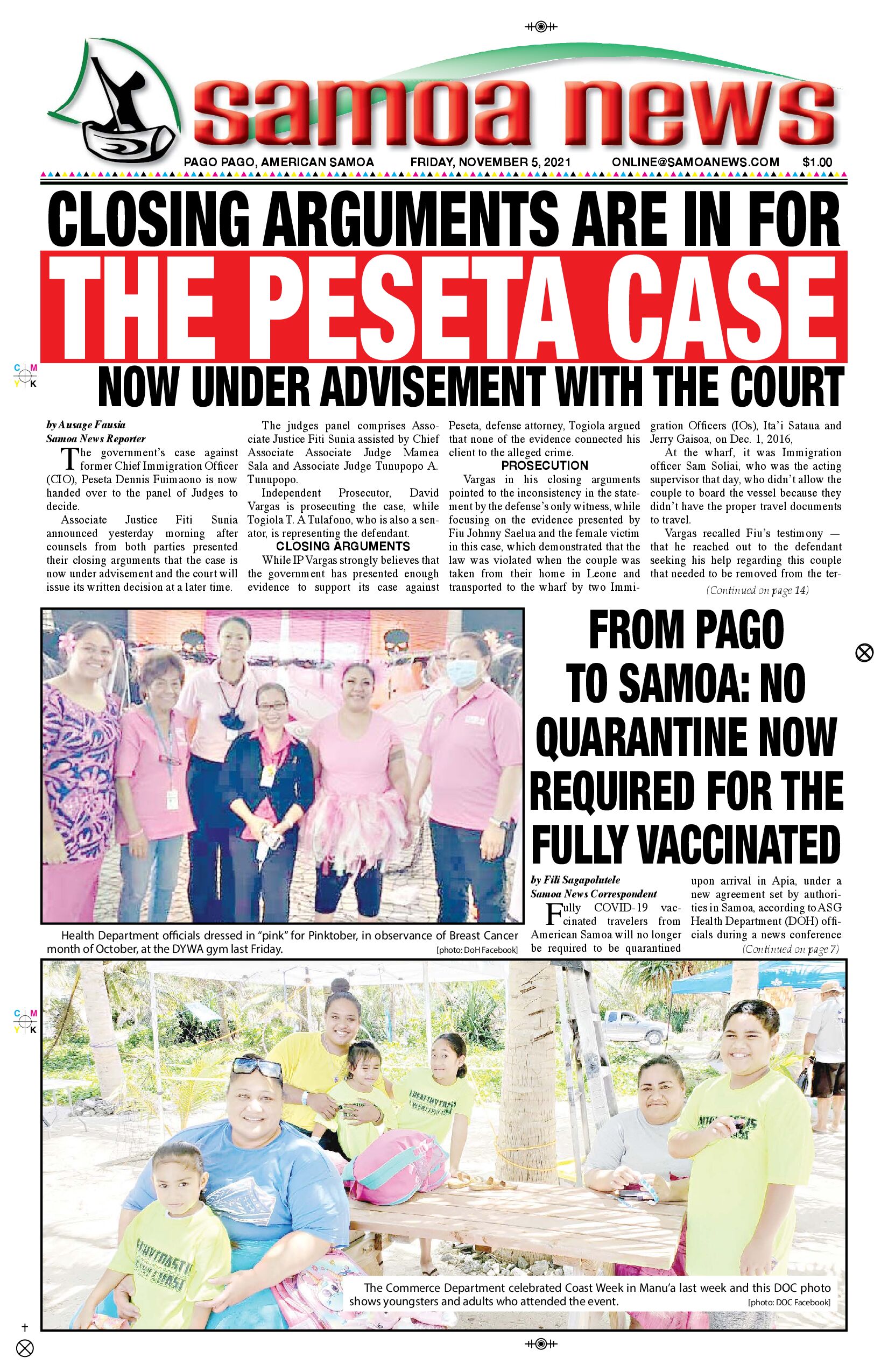 SN News Friday, November 05, 2021