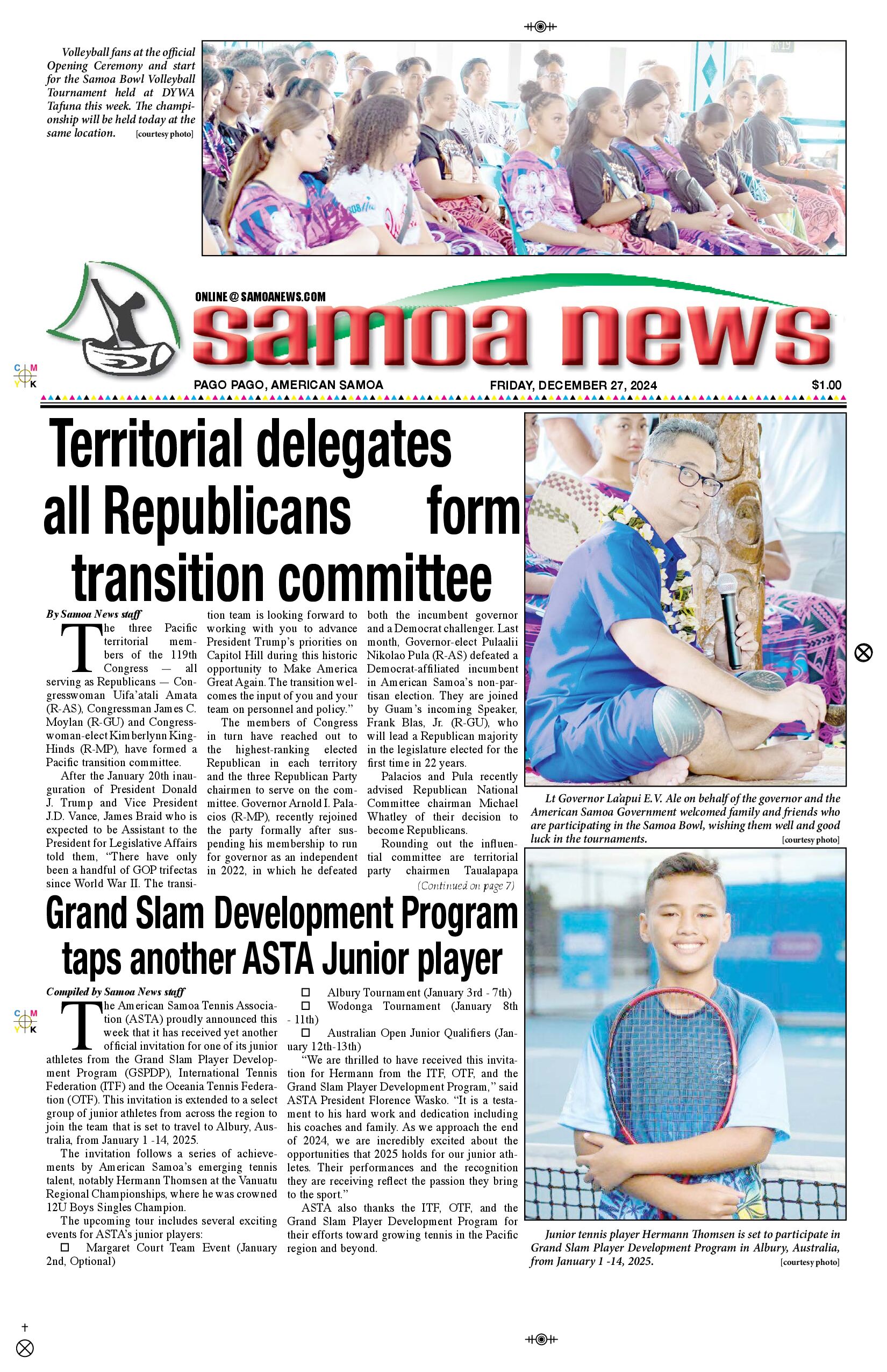 SN News Friday, December 27, 2024