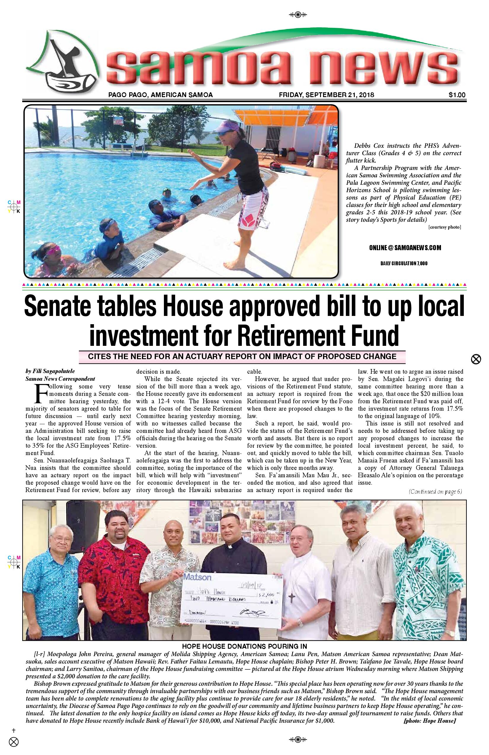 SN News Friday, September 21, 2018