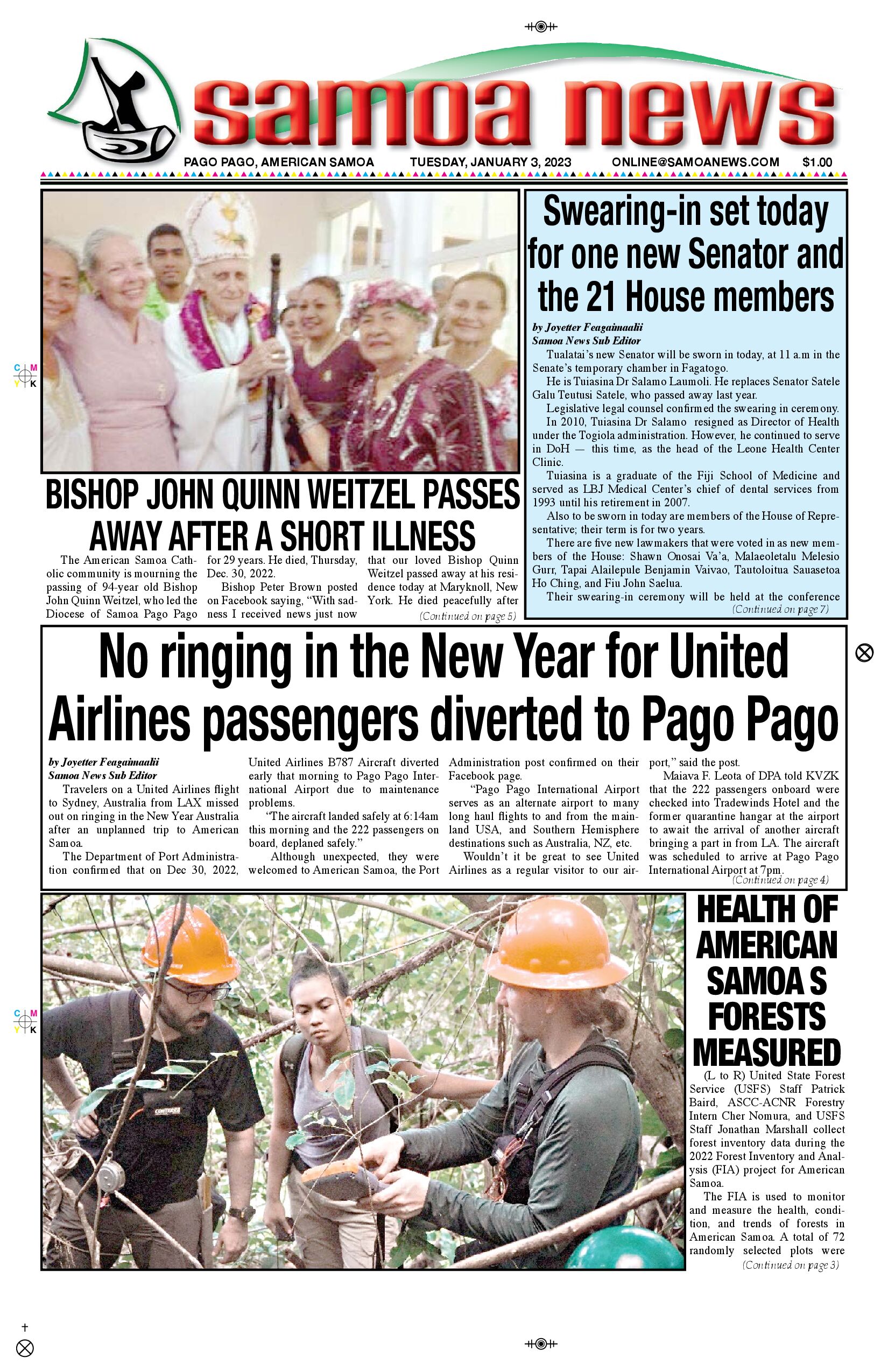 SN News Tuesday, January 03, 2023