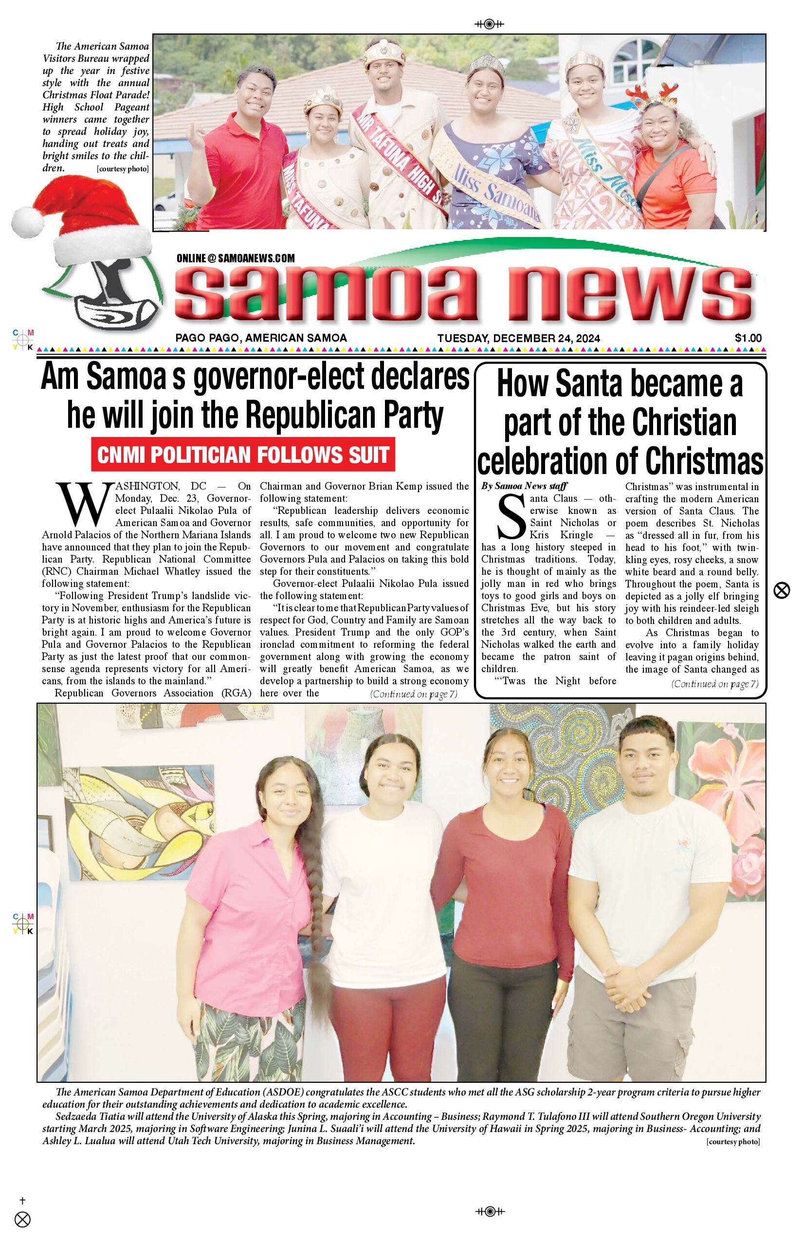 SN News Tuesday, December 24, 2024