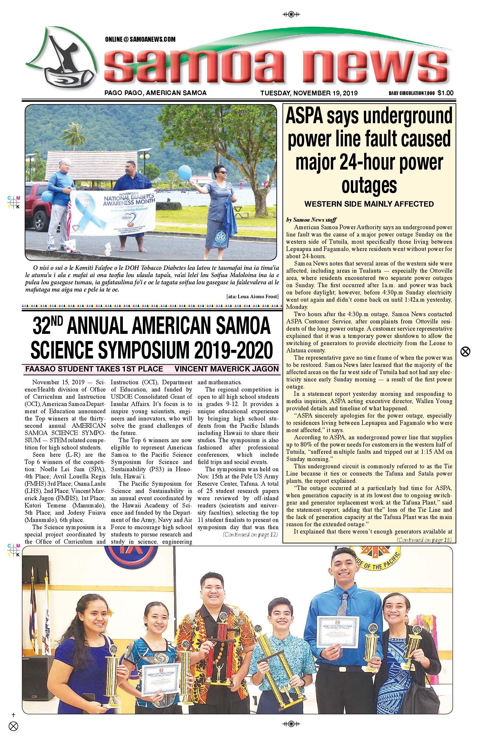 SN News Tuesday, November 19, 2019