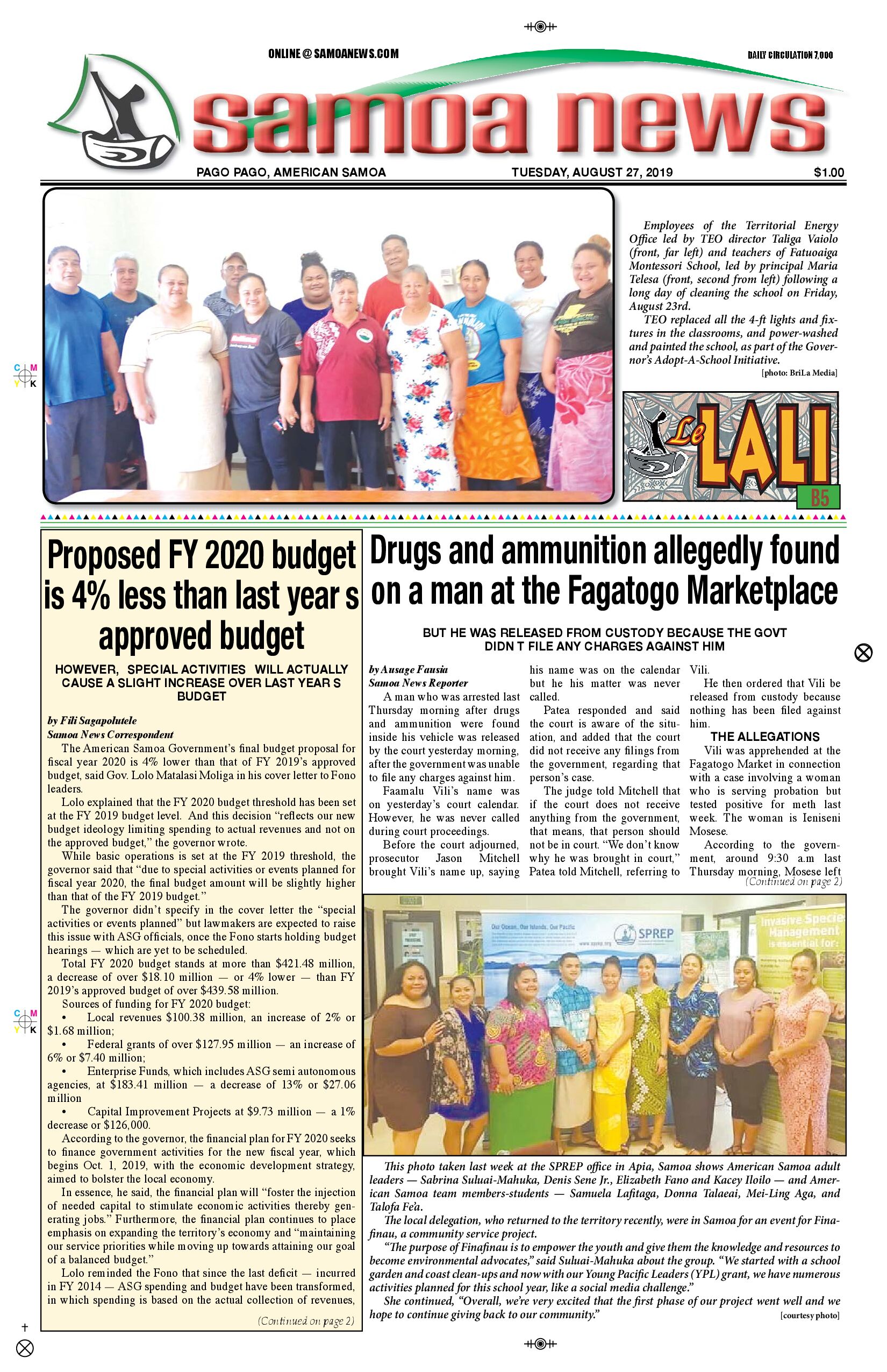 SN News Tuesday, August 27, 2019