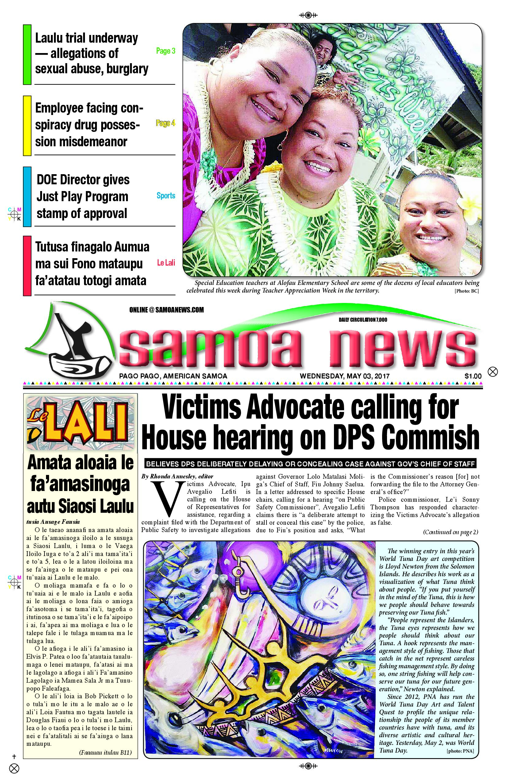 SN News Wednesday May 3, 2017