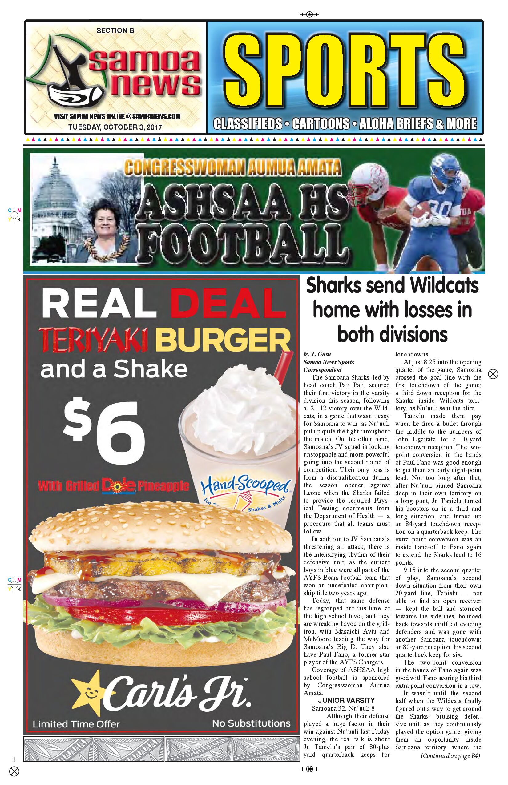 SN Sports Tuesday Oct. 03, 2017