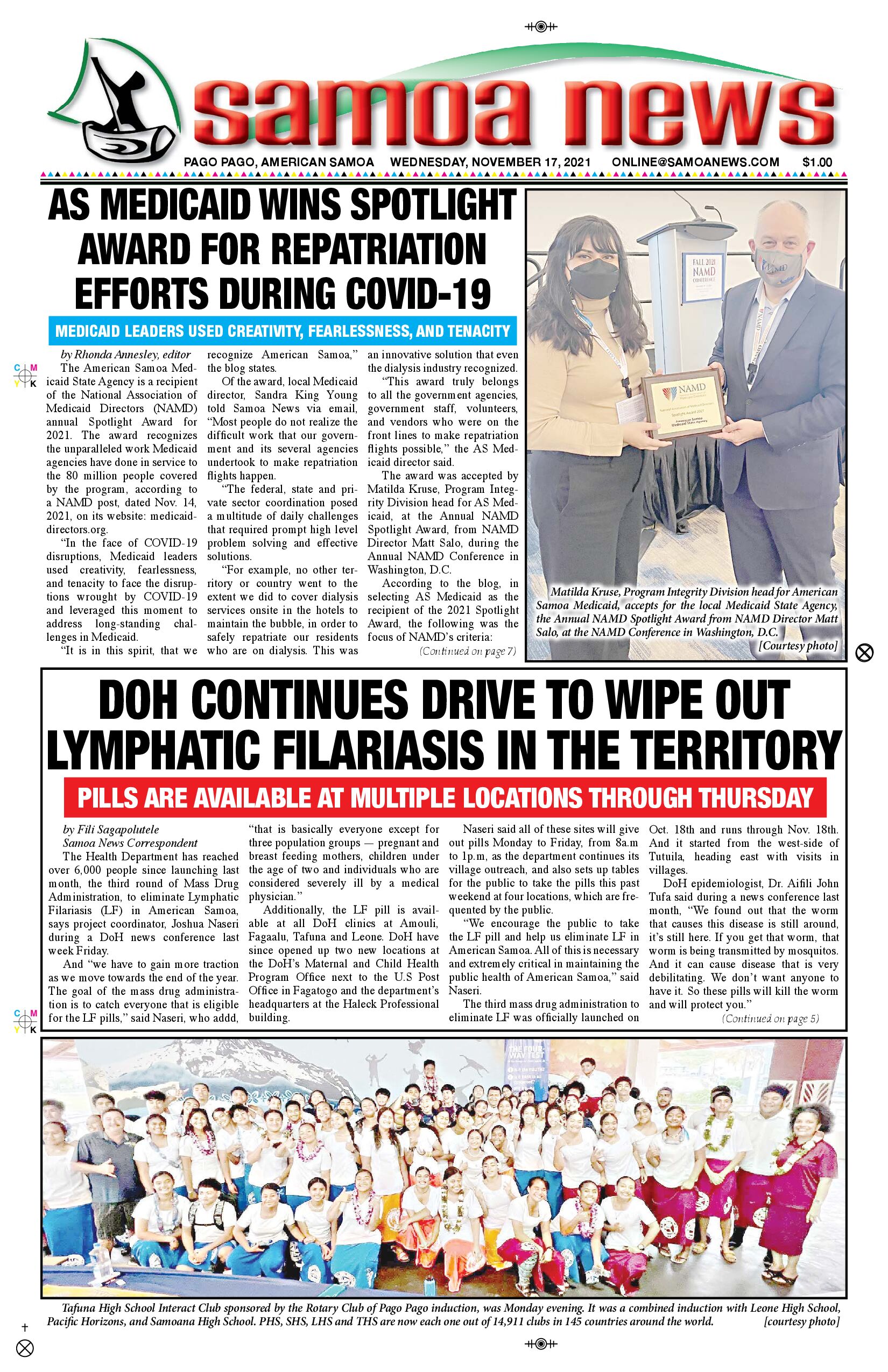 SN News Wednesday, November 17, 2021