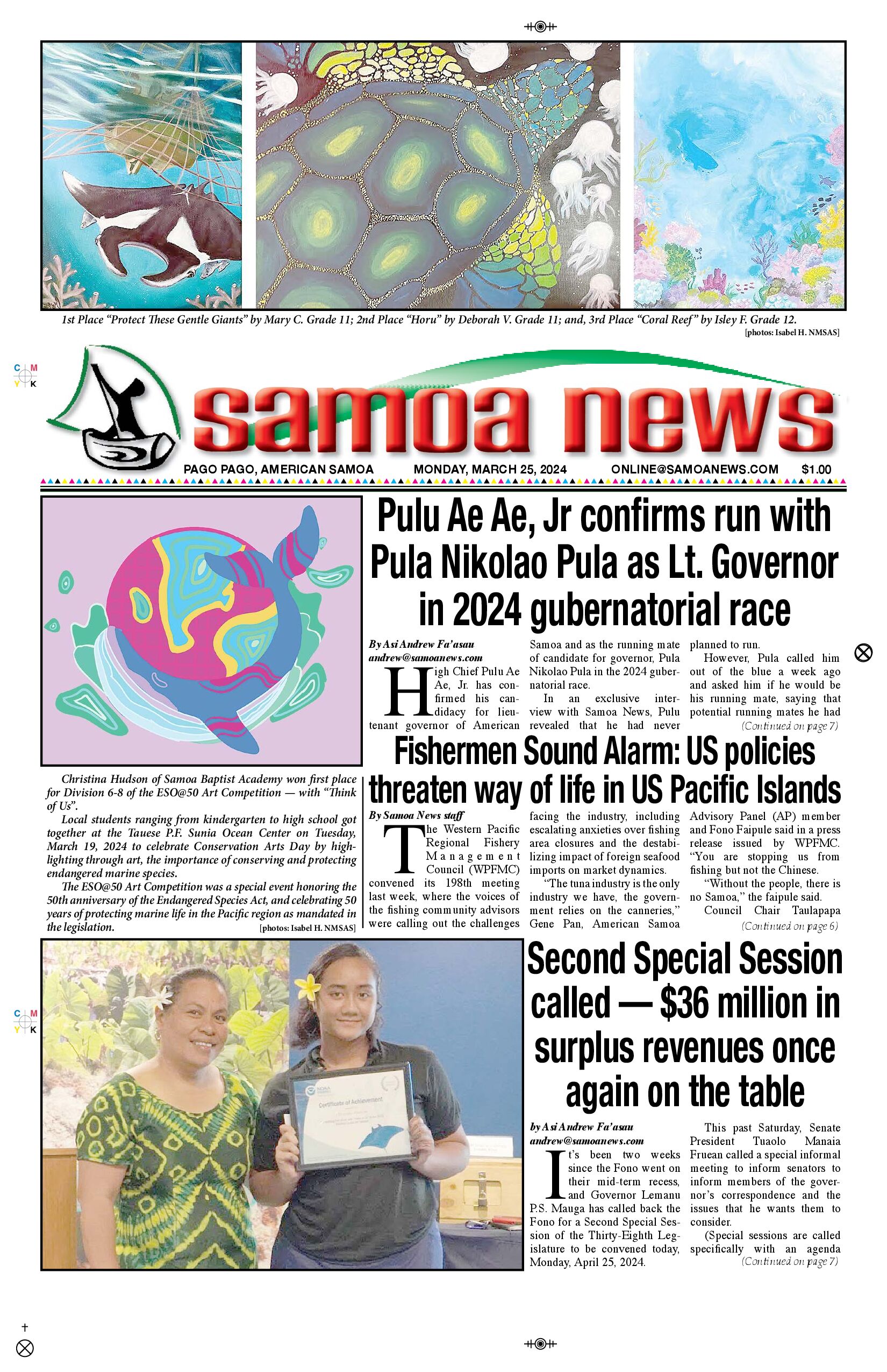 SN News Monday, March 25, 2024