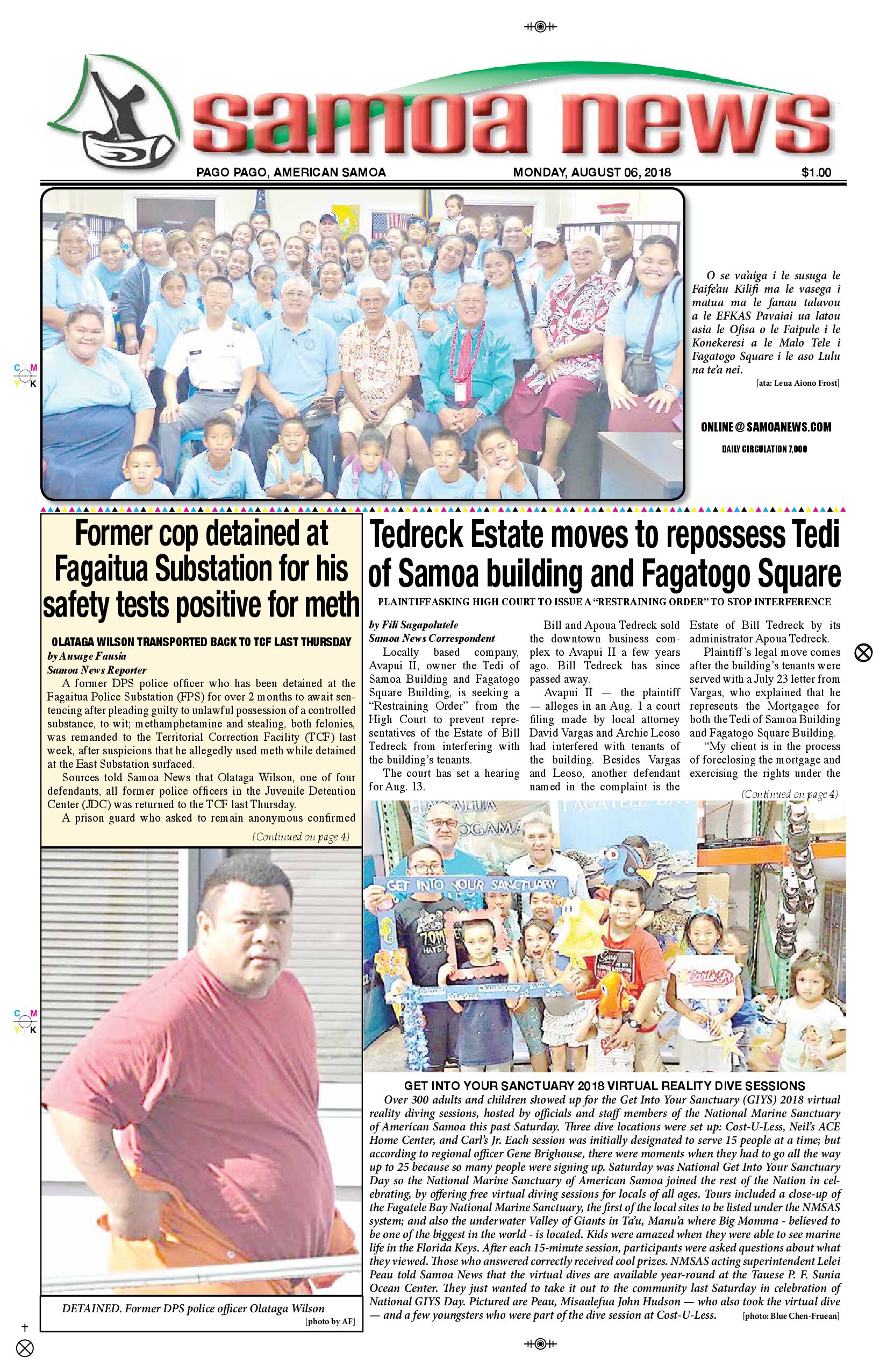 SN News Monday, August 06, 2018