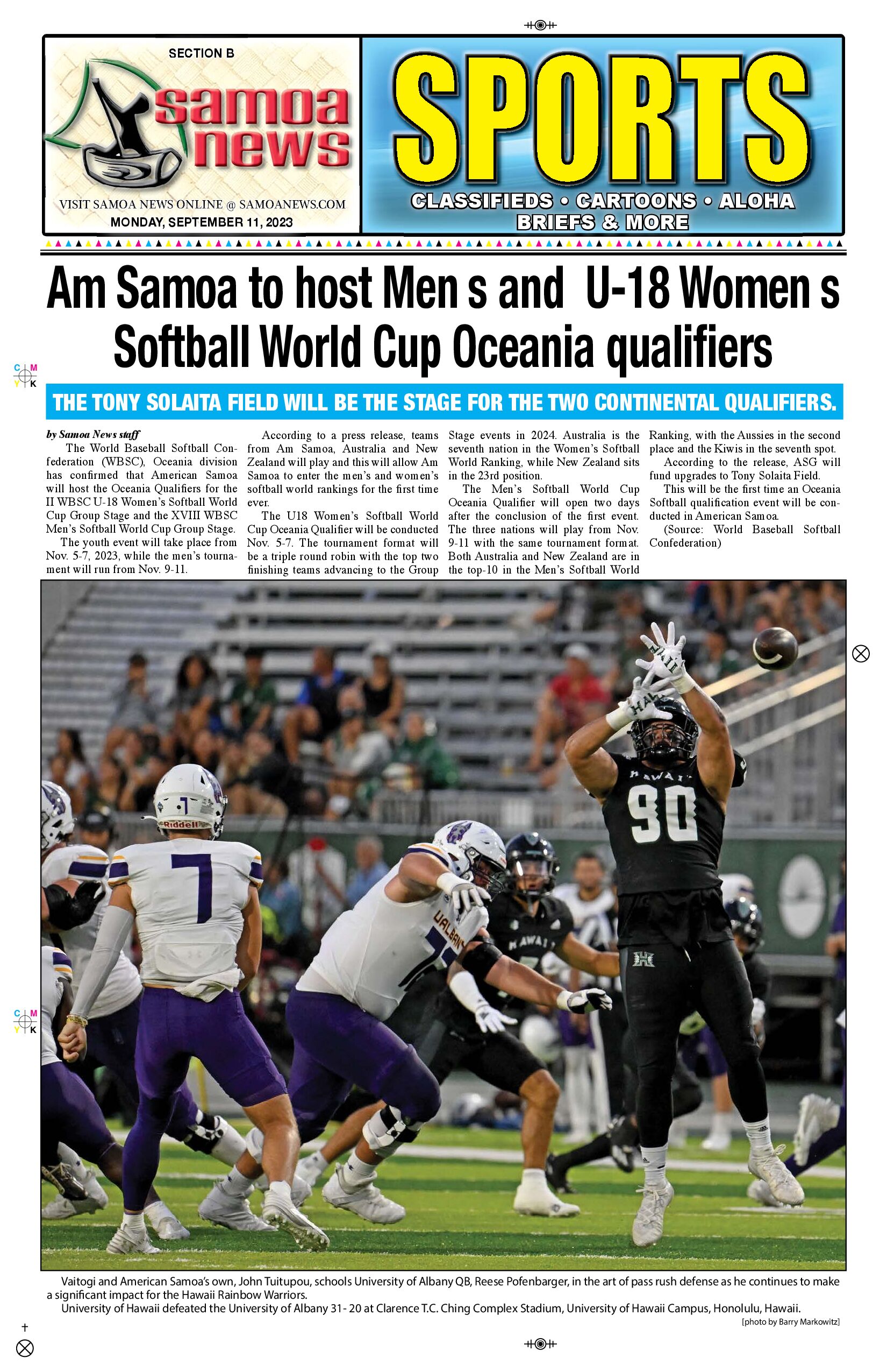 SN Sports Monday, September 11, 2023