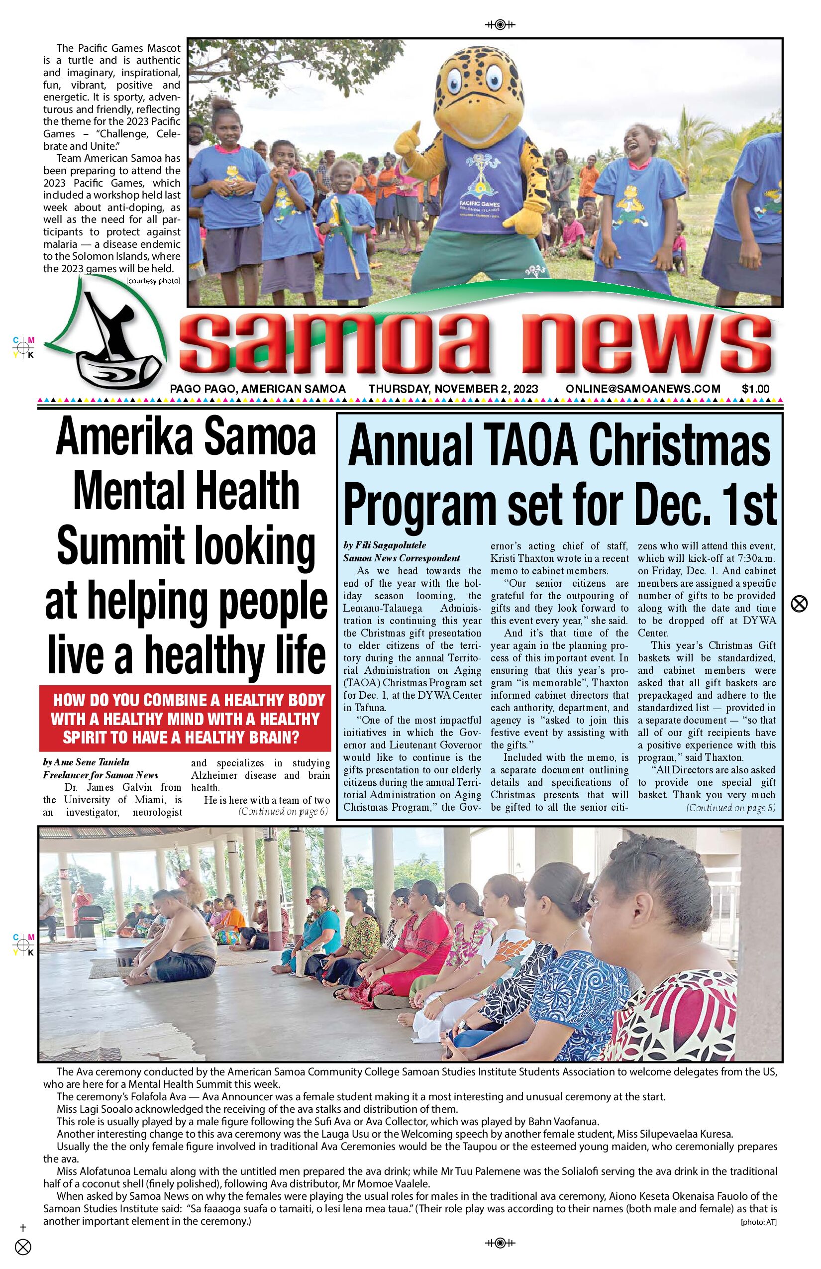 SN News Thursday, November 02, 2023