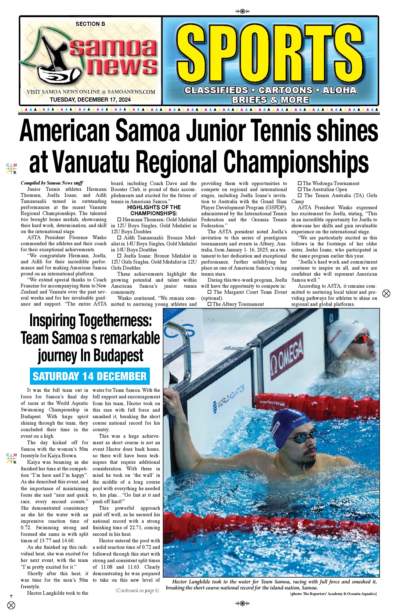 SN News Tuesday, December 17, 2024