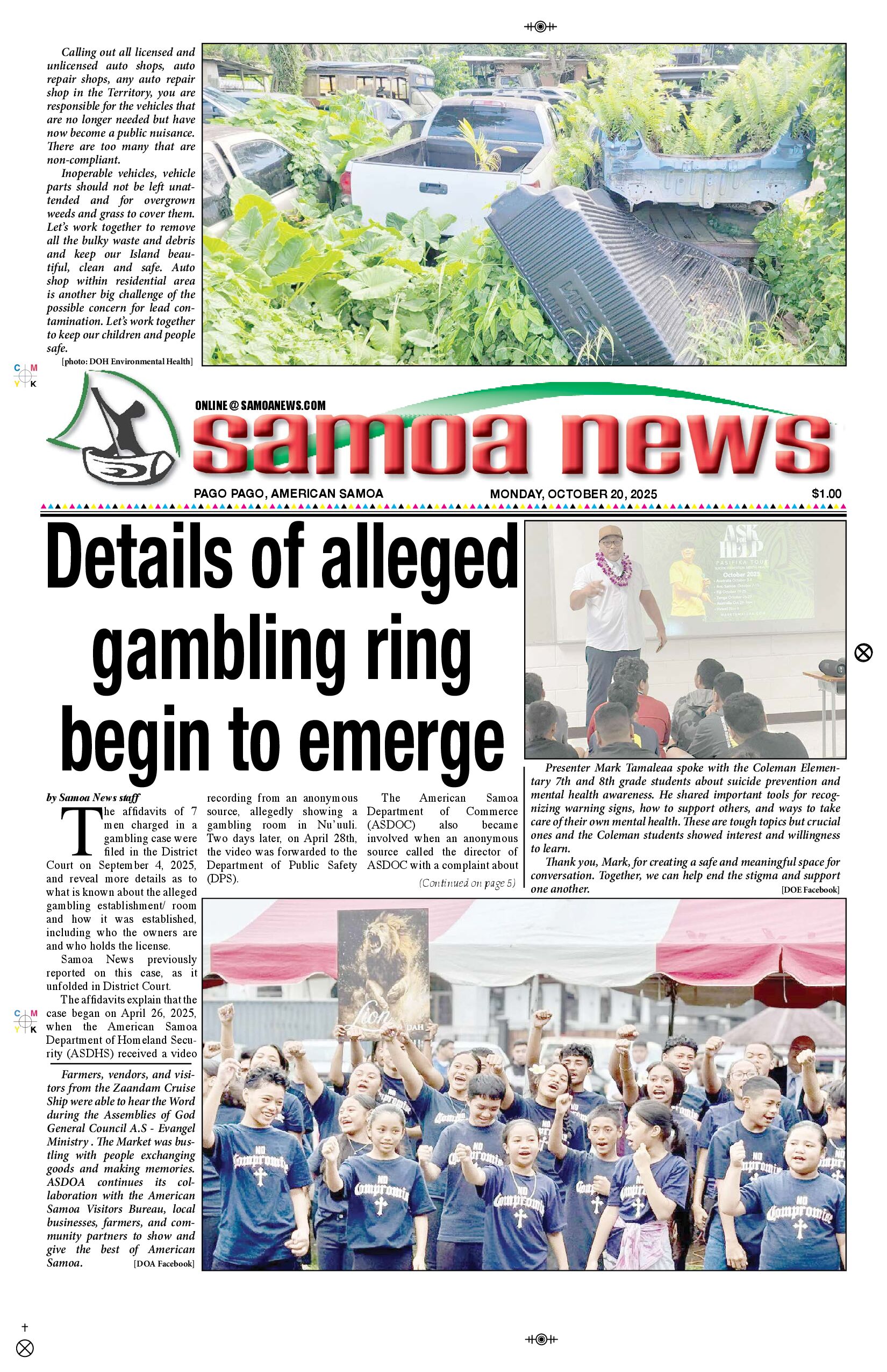 SN News Monday, October 20, 2025