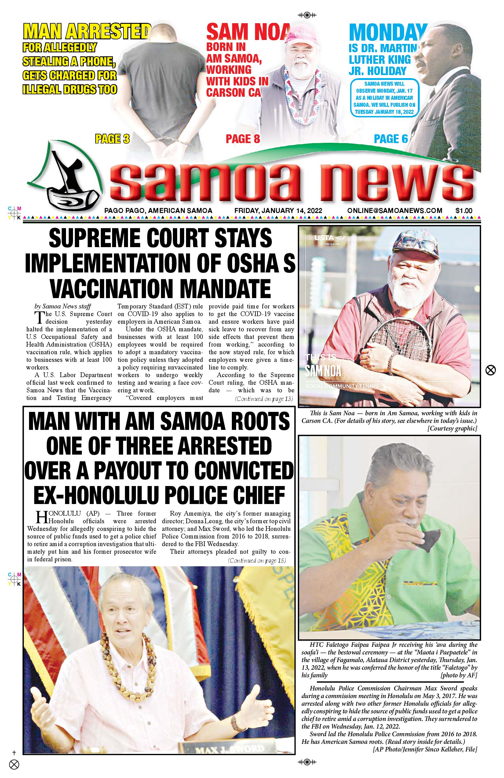 SN News Friday, January 14, 2022