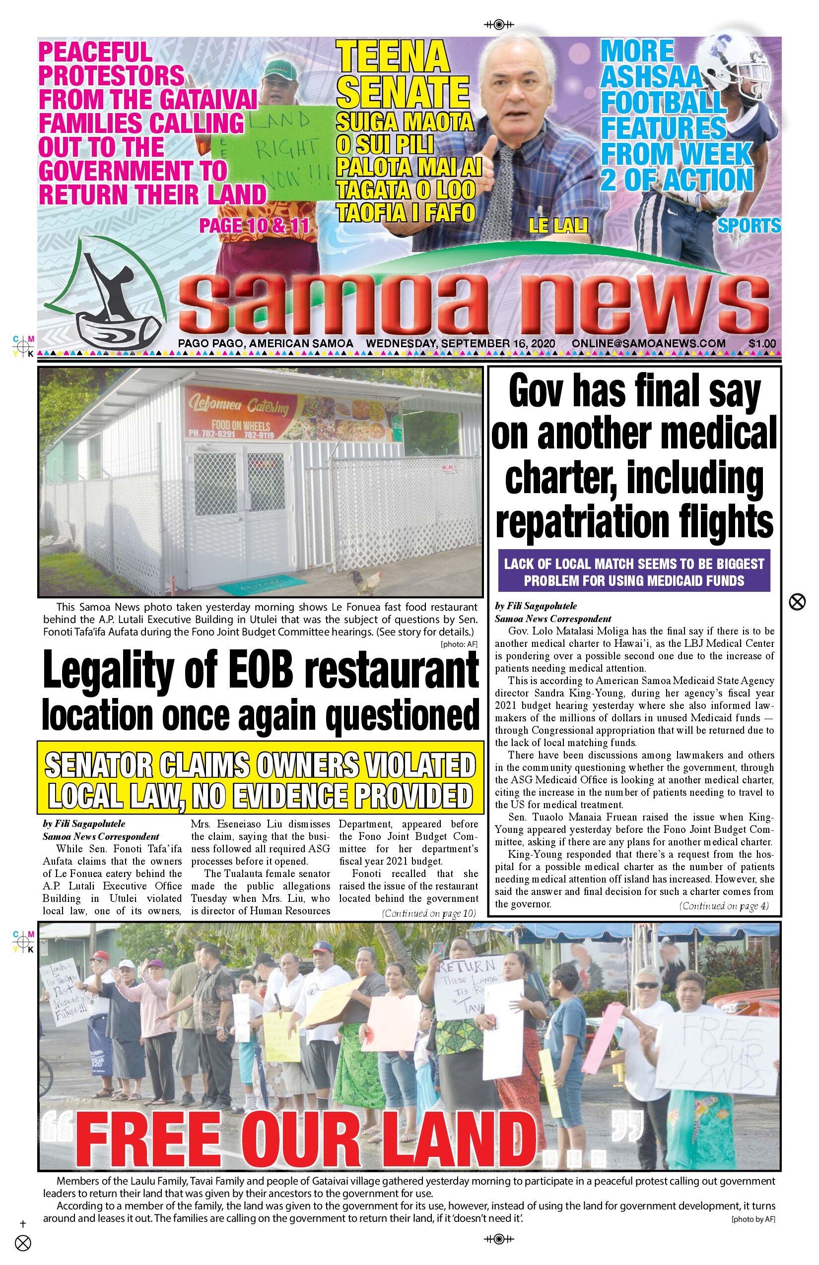 SN News Wednesday, Sept 16, 2020