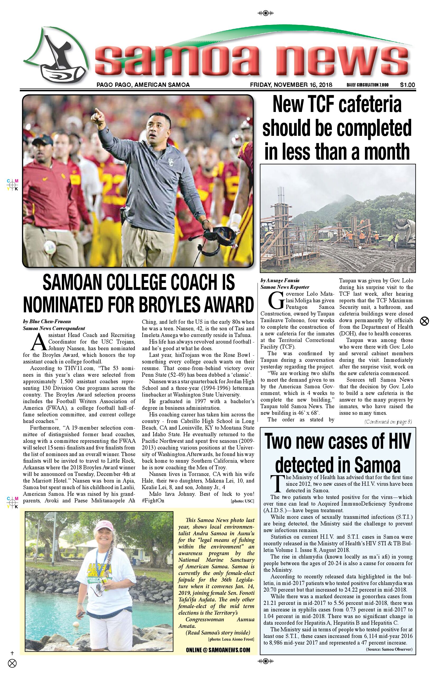 SN News Friday, November 16, 2018